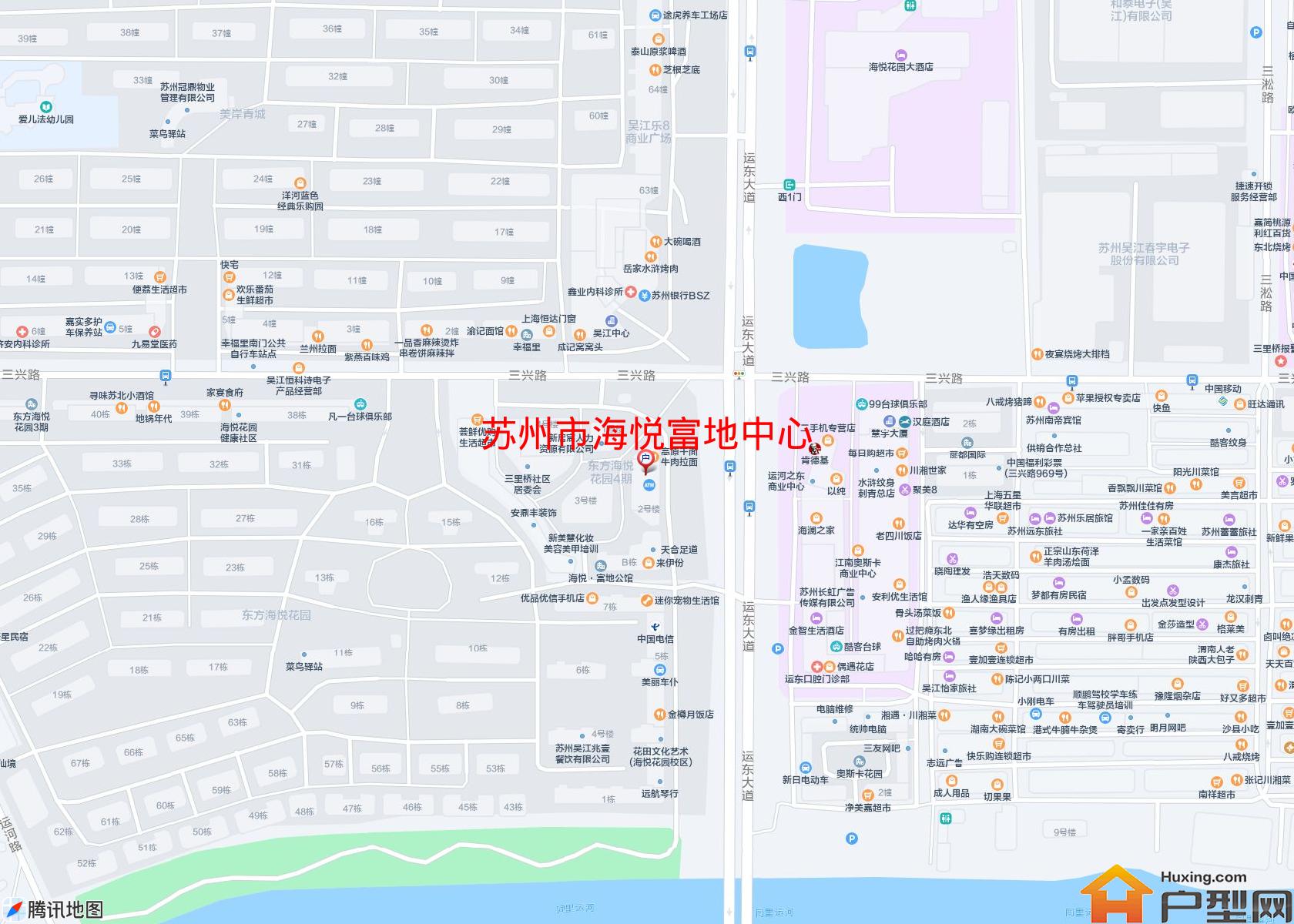 海悦富地中心小区 - 户型网