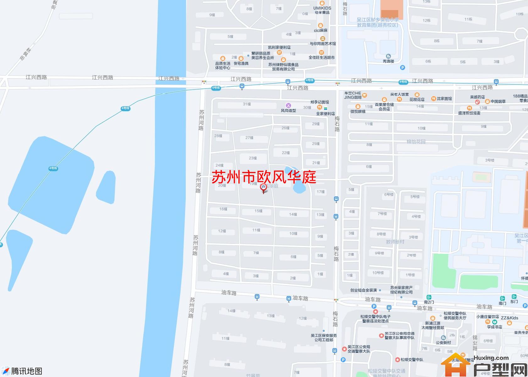 欧风华庭小区 - 户型网