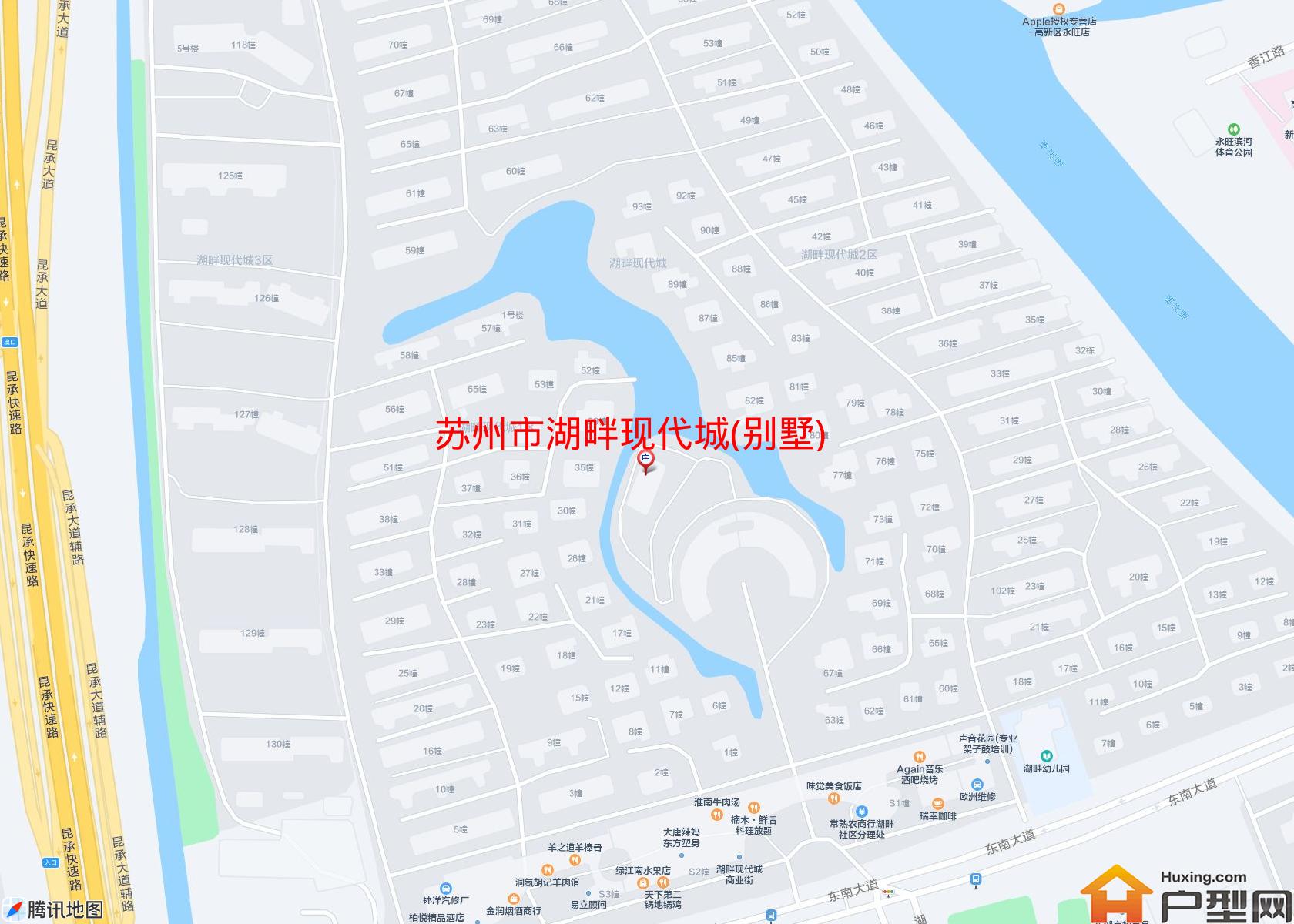 湖畔现代城(别墅)小区 - 户型网