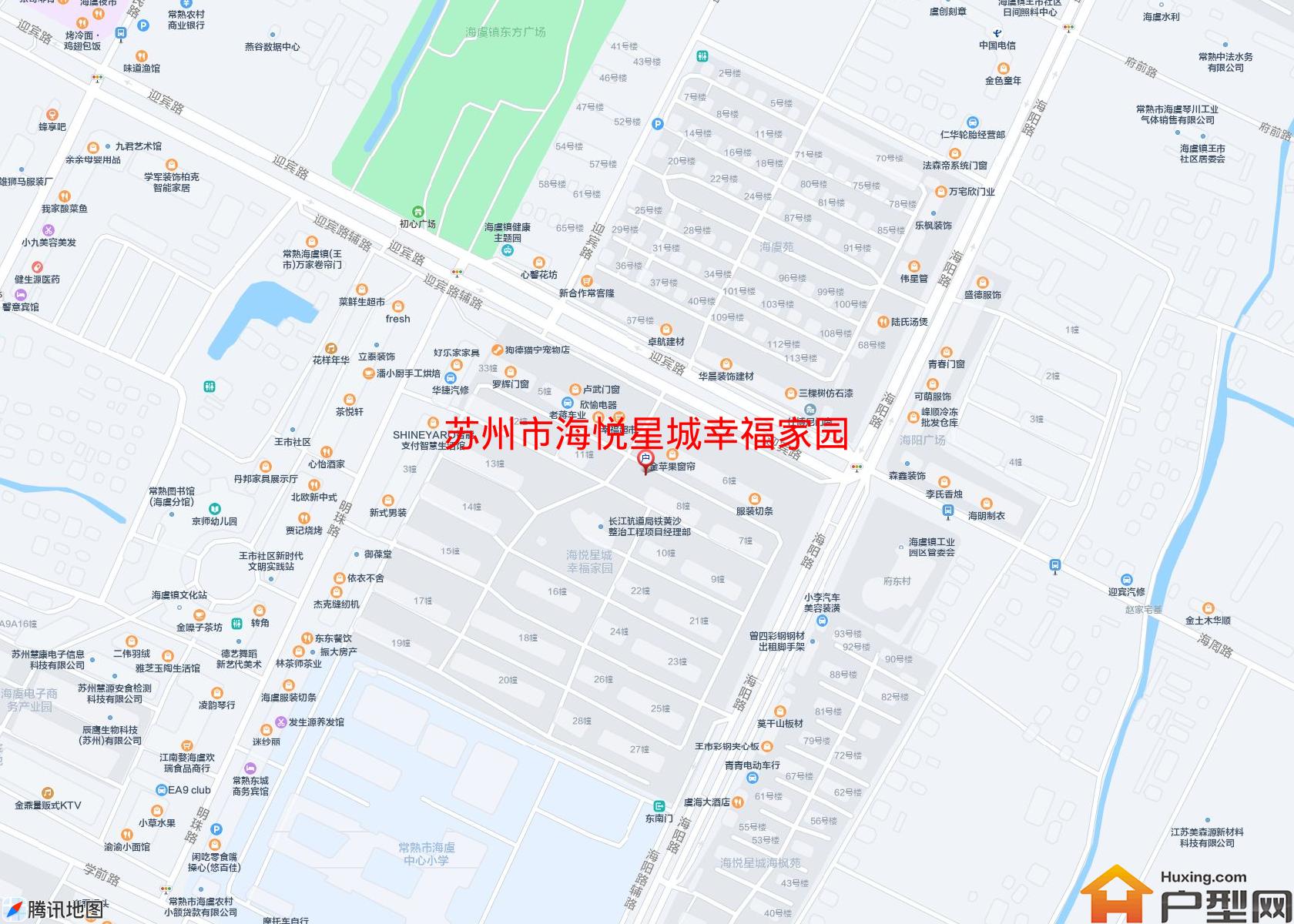 海悦星城幸福家园小区 - 户型网