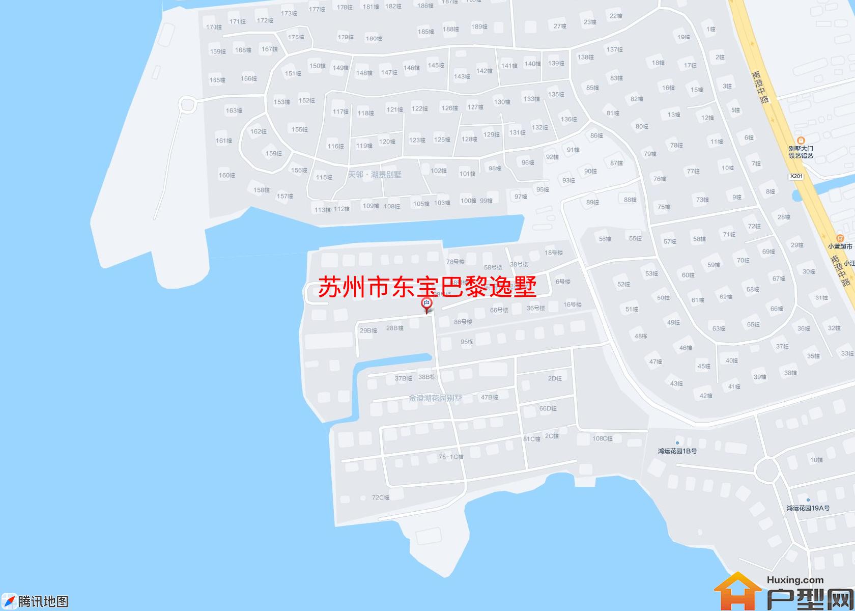 东宝巴黎逸墅小区 - 户型网