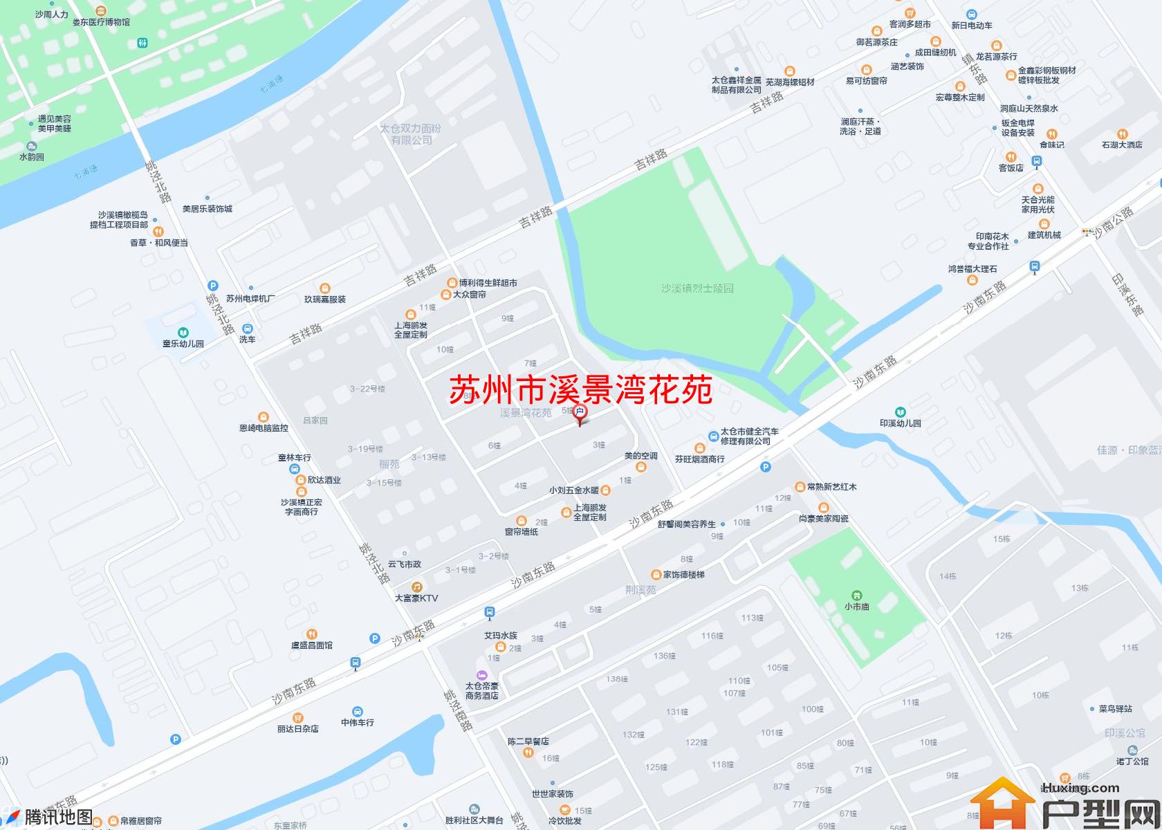 溪景湾花苑小区 - 户型网