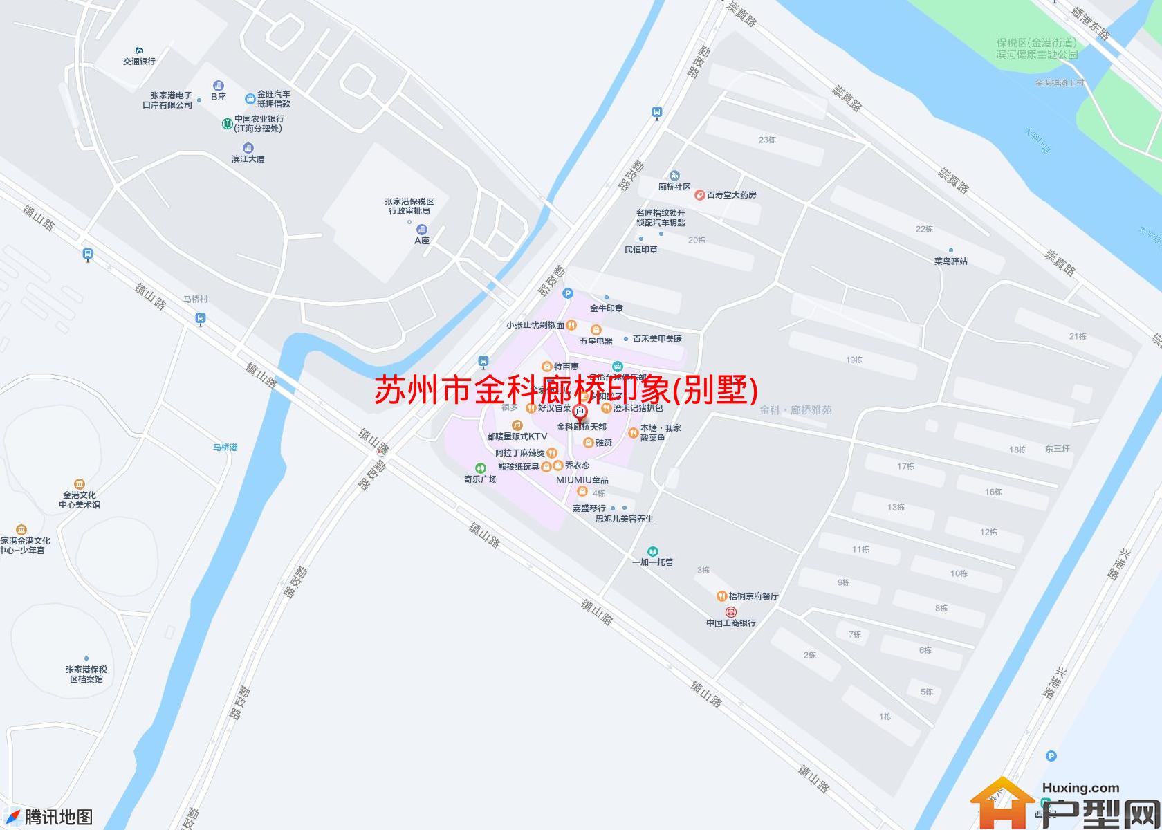 金科廊桥印象(别墅)小区 - 户型网