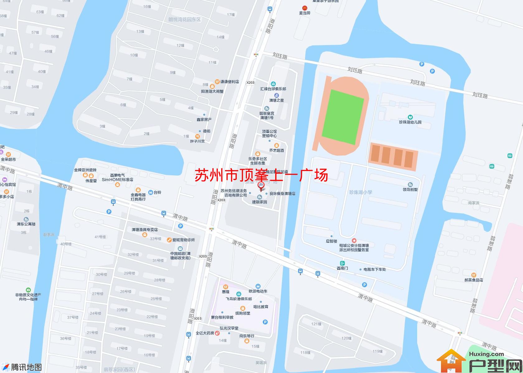 顶峯上一广场小区 - 户型网