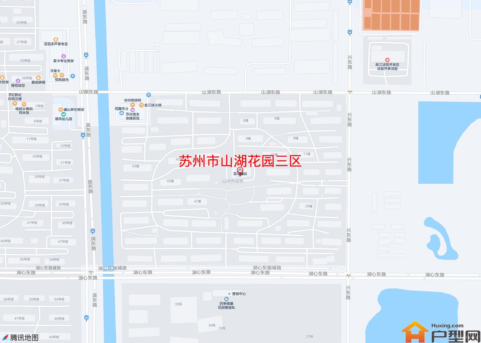 山湖花园三区小区 - 户型网