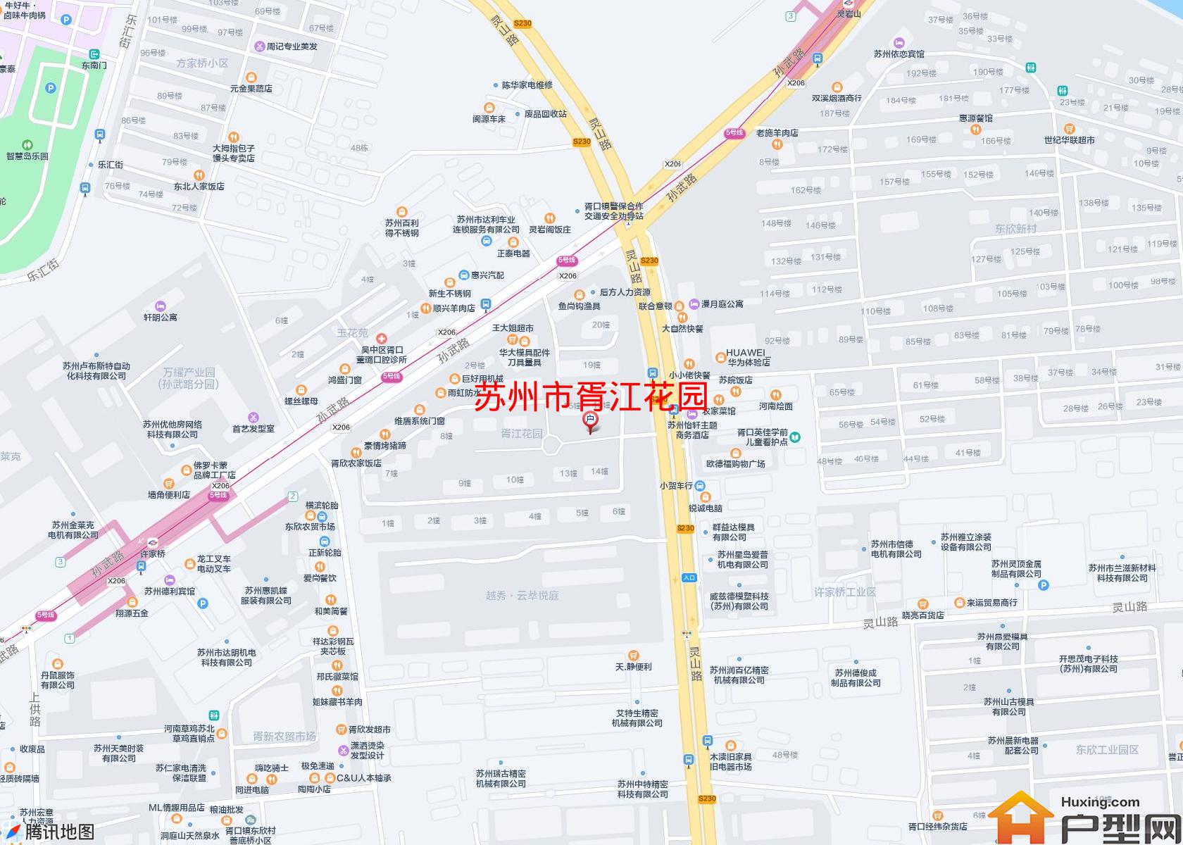 胥江花园小区 - 户型网