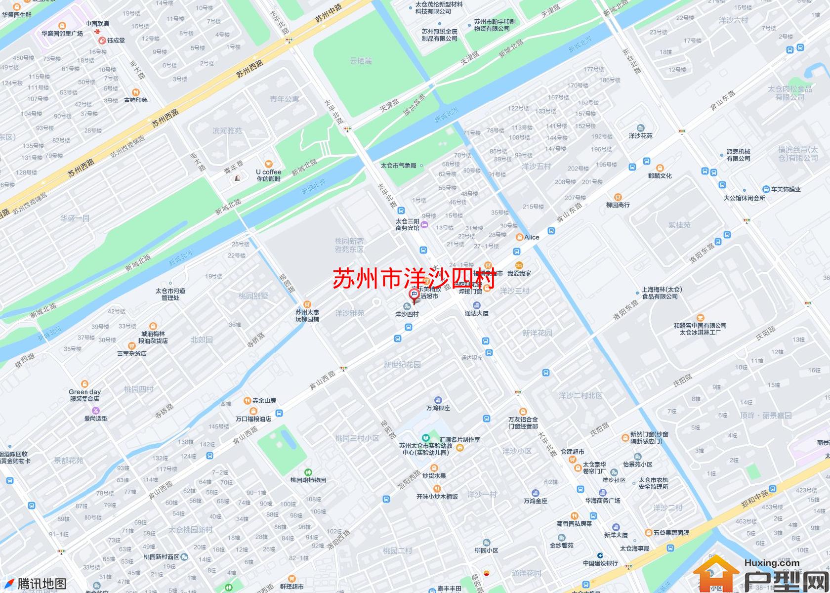 洋沙四村小区 - 户型网