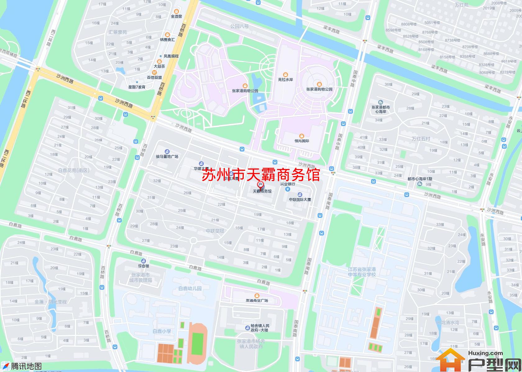 天霸商务馆小区 - 户型网