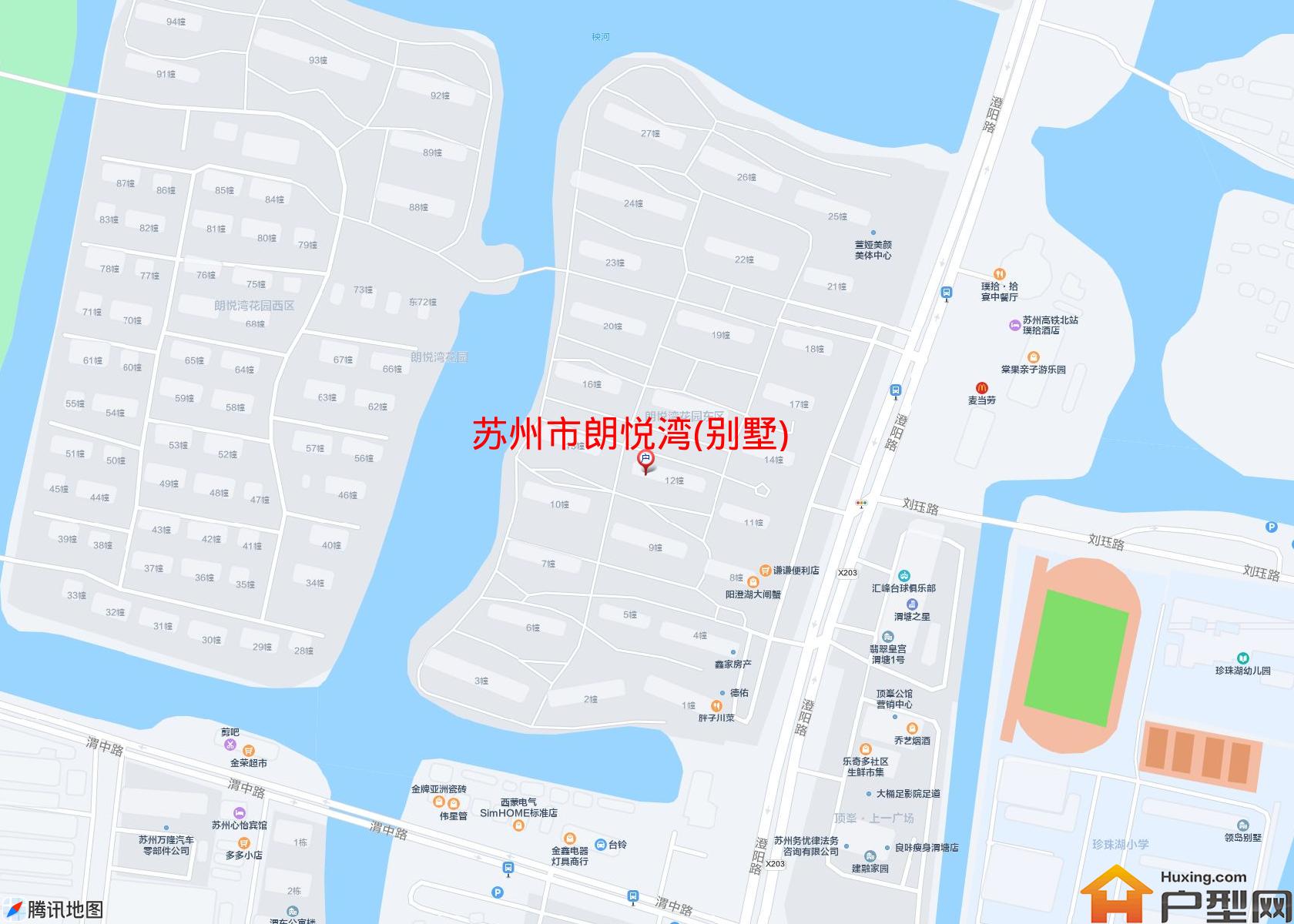 朗悦湾(别墅)小区 - 户型网