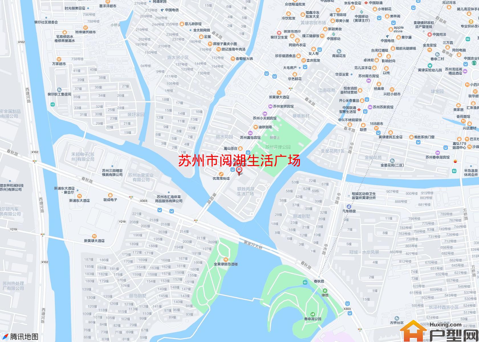 阅湖生活广场小区 - 户型网