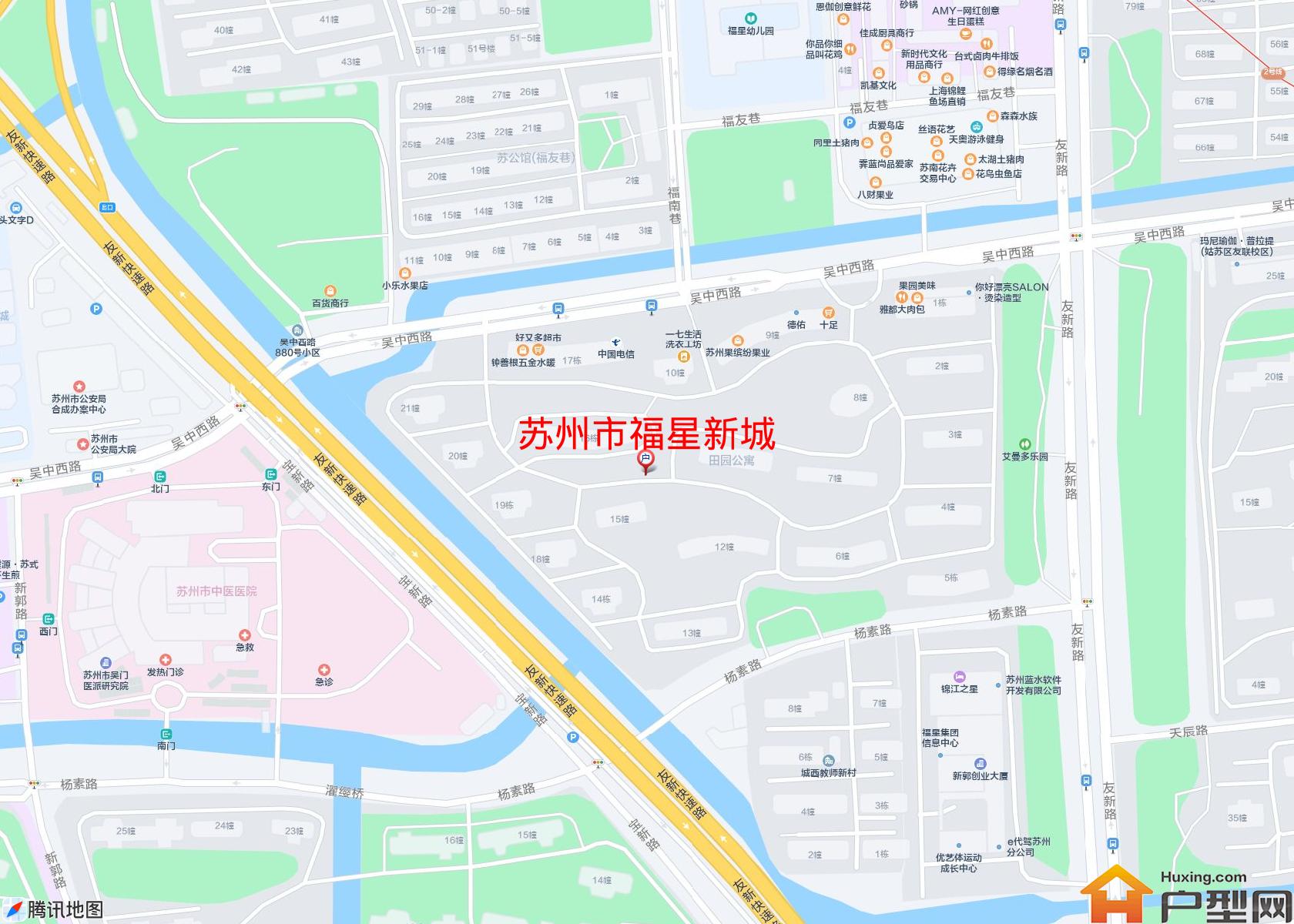 福星新城小区 - 户型网