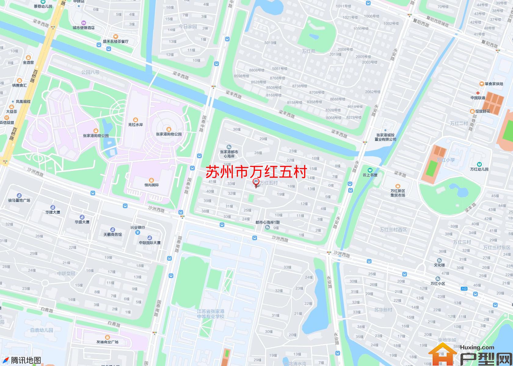 万红五村小区 - 户型网
