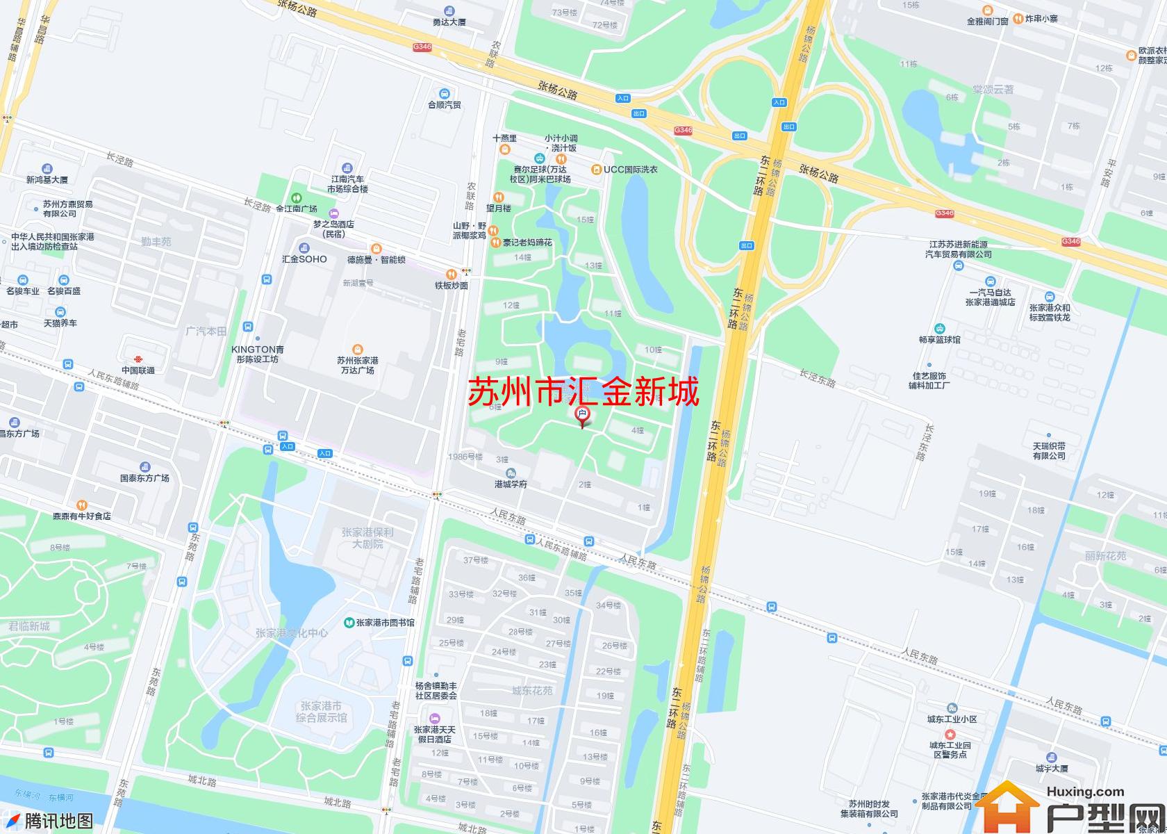 汇金新城小区 - 户型网