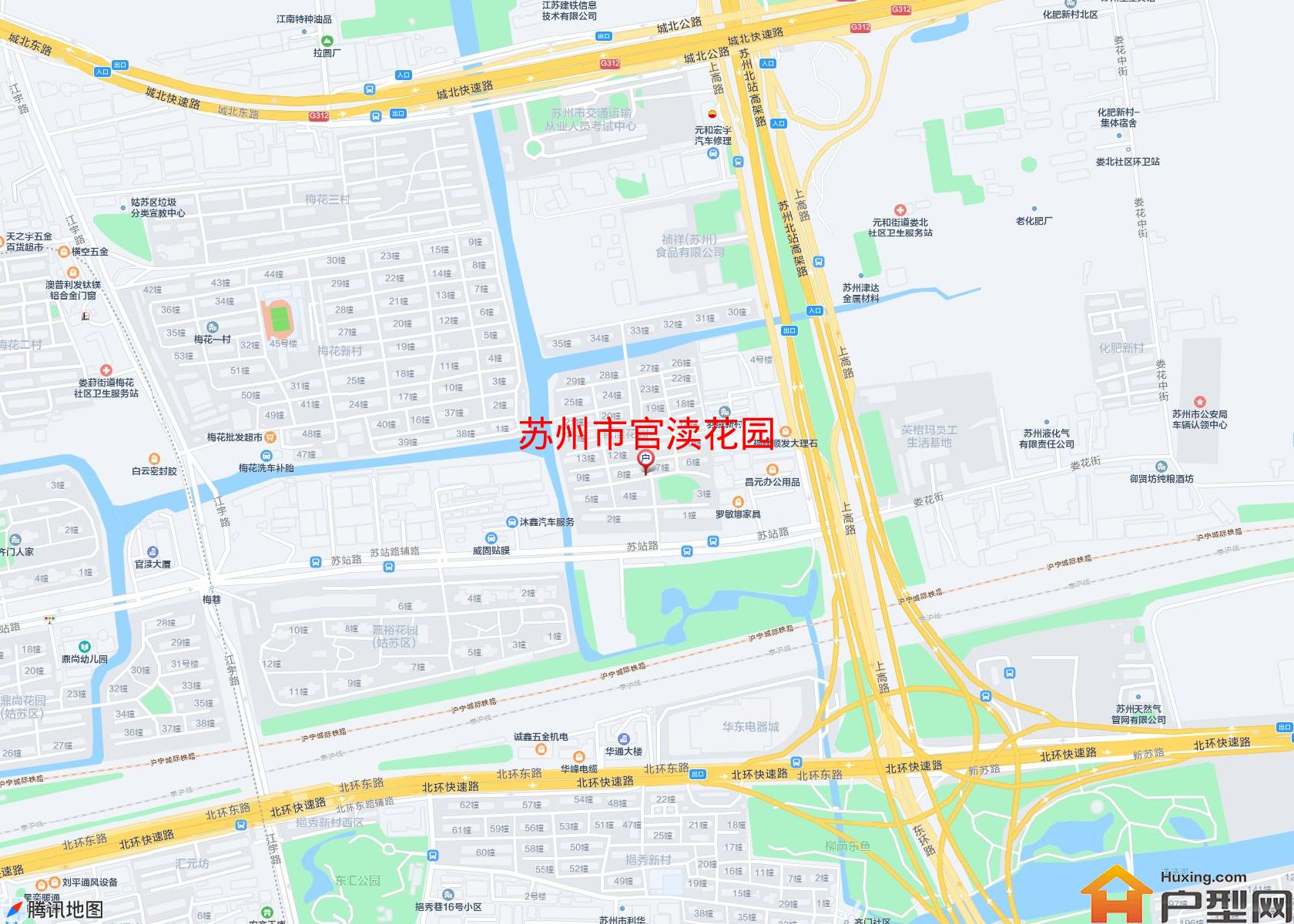 官渎花园小区 - 户型网