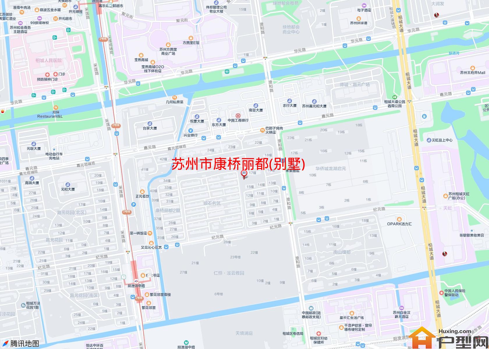 康桥丽都(别墅)小区 - 户型网