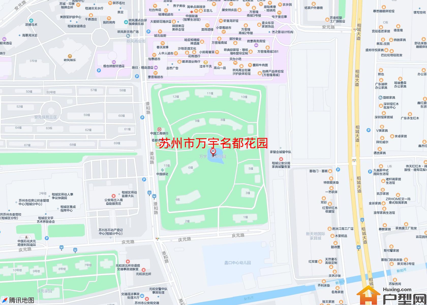万宇名都花园小区 - 户型网