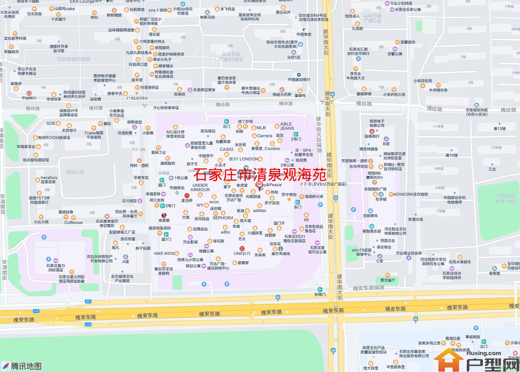 清泉观海苑小区 - 户型网
