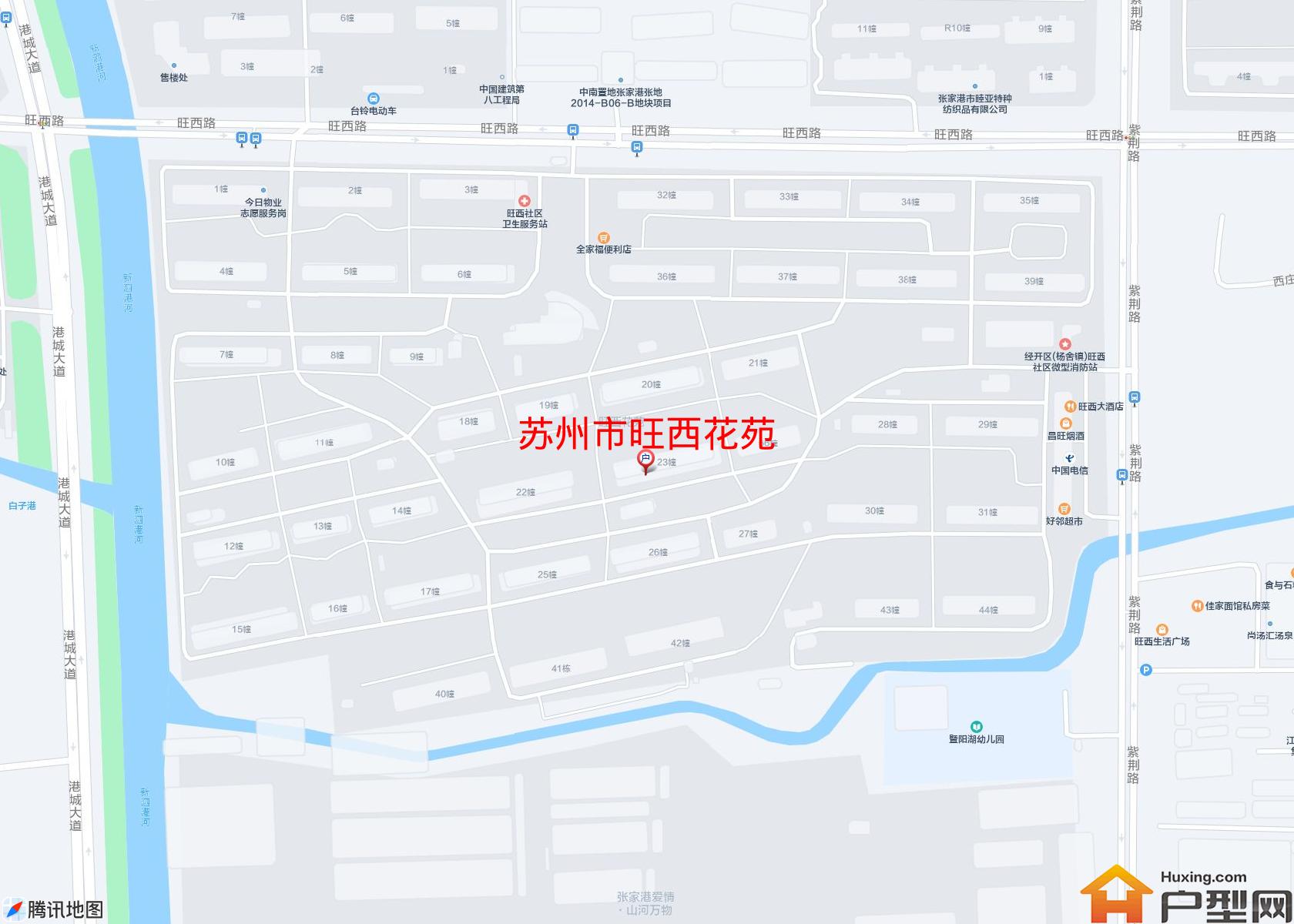 旺西花苑小区 - 户型网