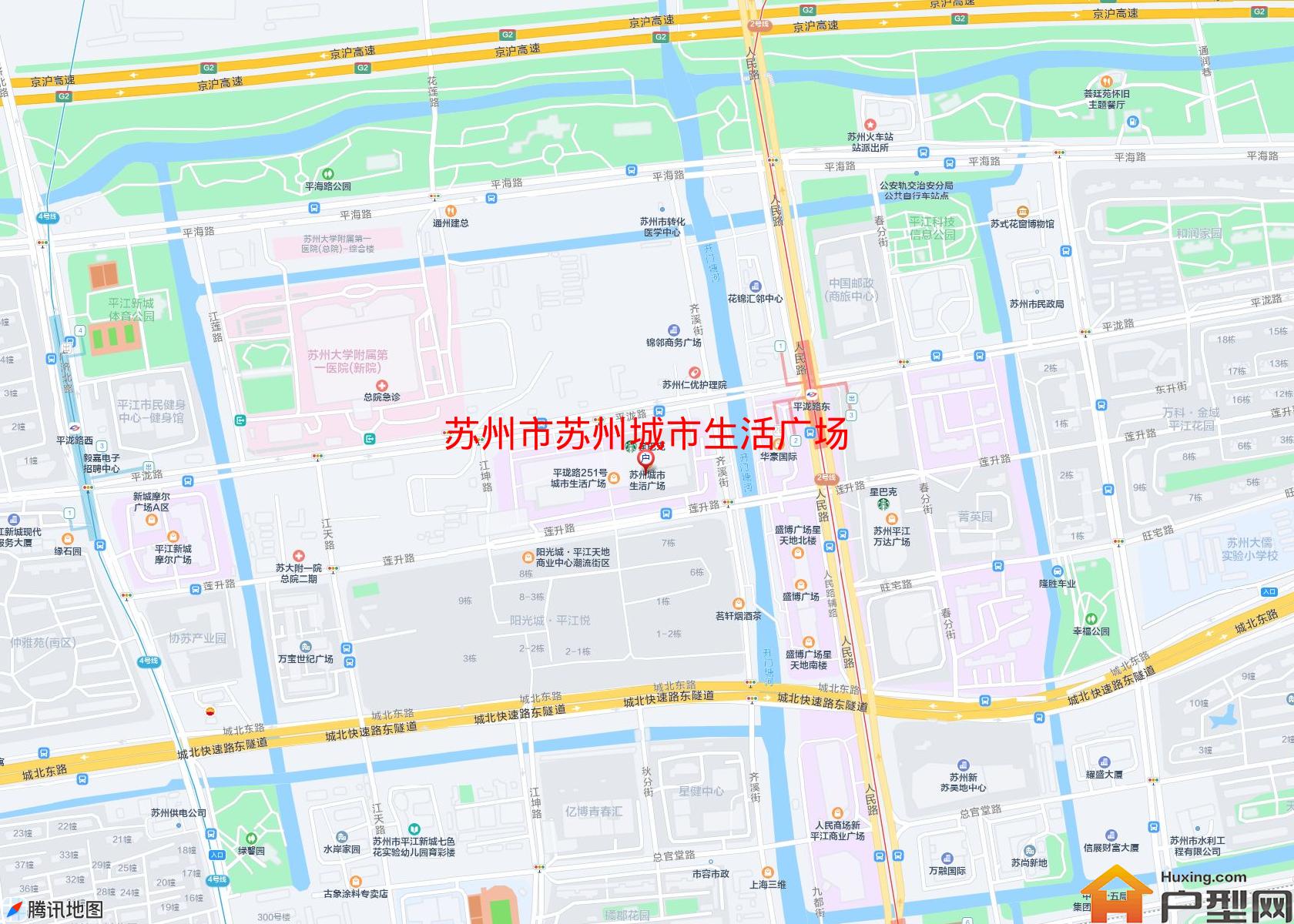 苏州城市生活广场小区 - 户型网
