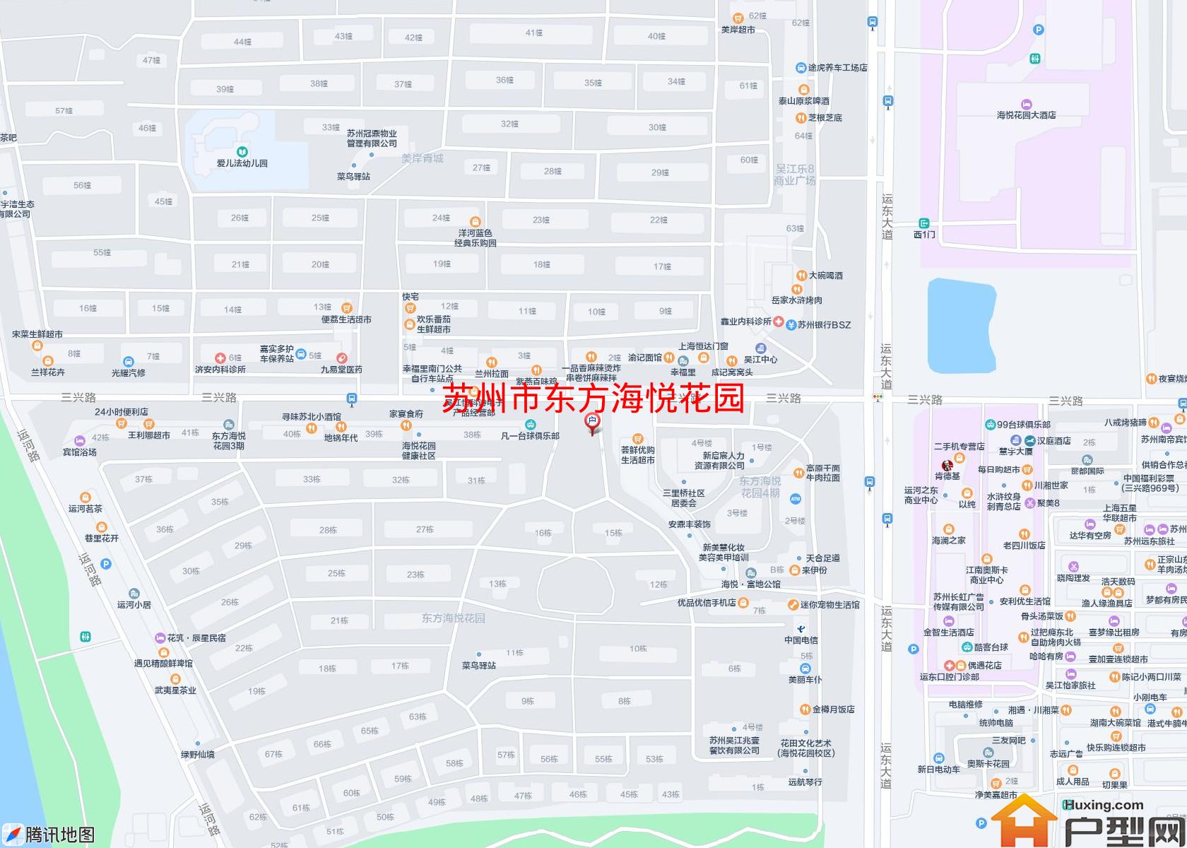 东方海悦花园小区 - 户型网
