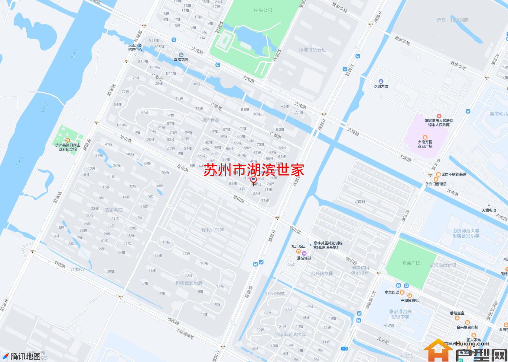 湖滨世家小区 - 户型网