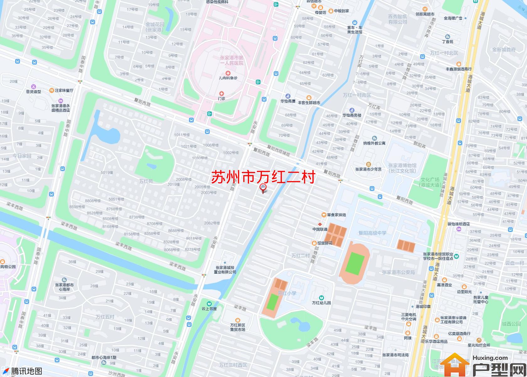 万红二村小区 - 户型网