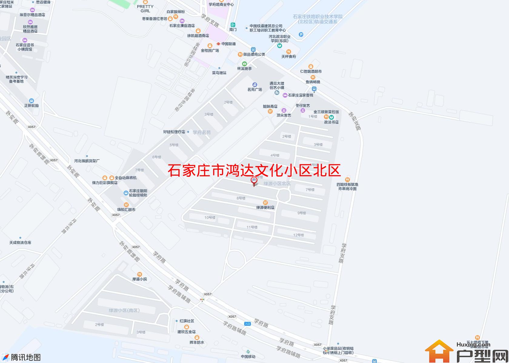 鸿达文化小区北区小区 - 户型网