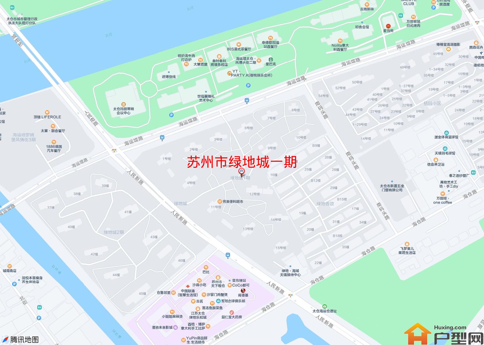 绿地城一期小区 - 户型网