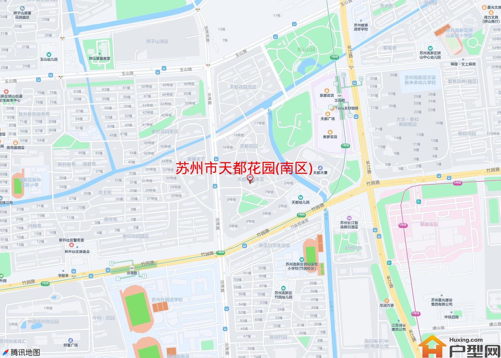 天都花园(南区)小区 - 户型网