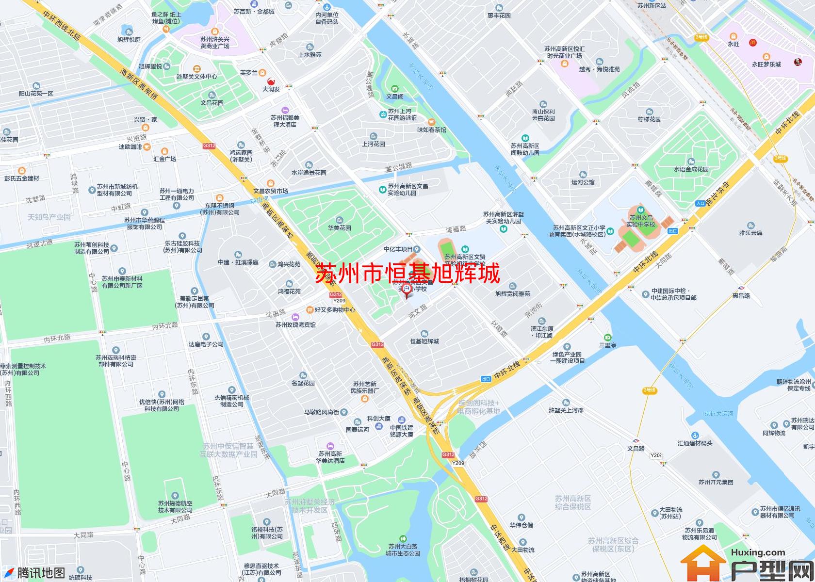 恒基旭辉城小区 - 户型网