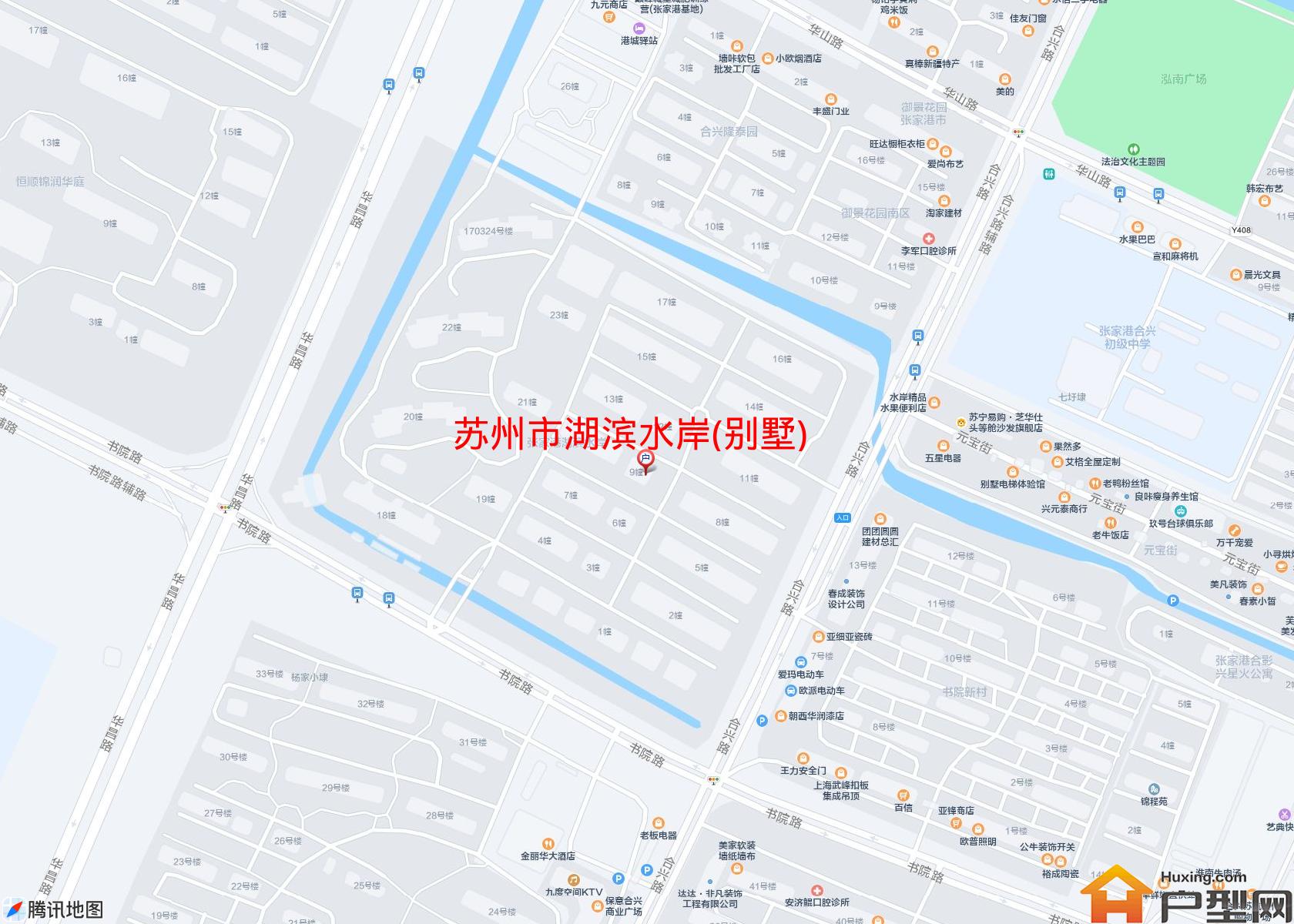 湖滨水岸(别墅)小区 - 户型网