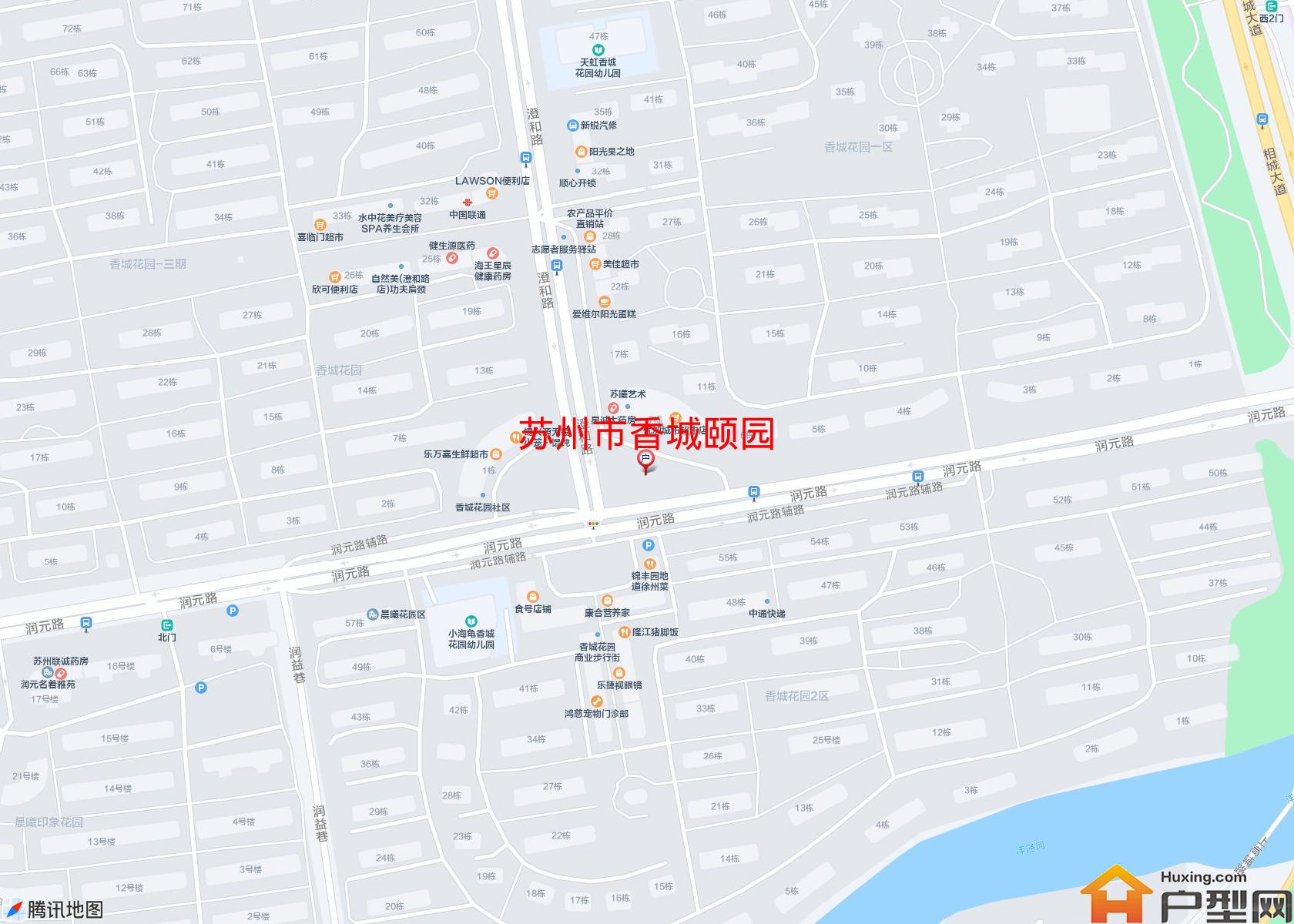 香城颐园小区 - 户型网