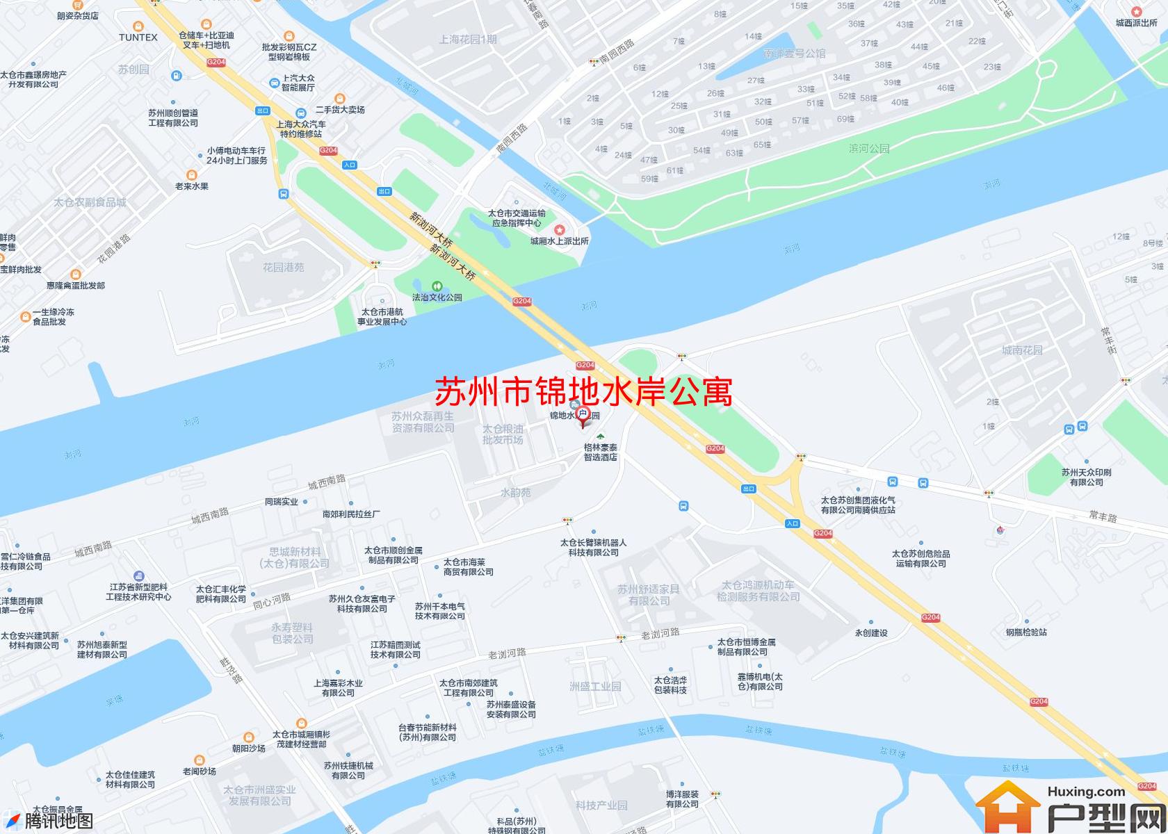 锦地水岸公寓小区 - 户型网