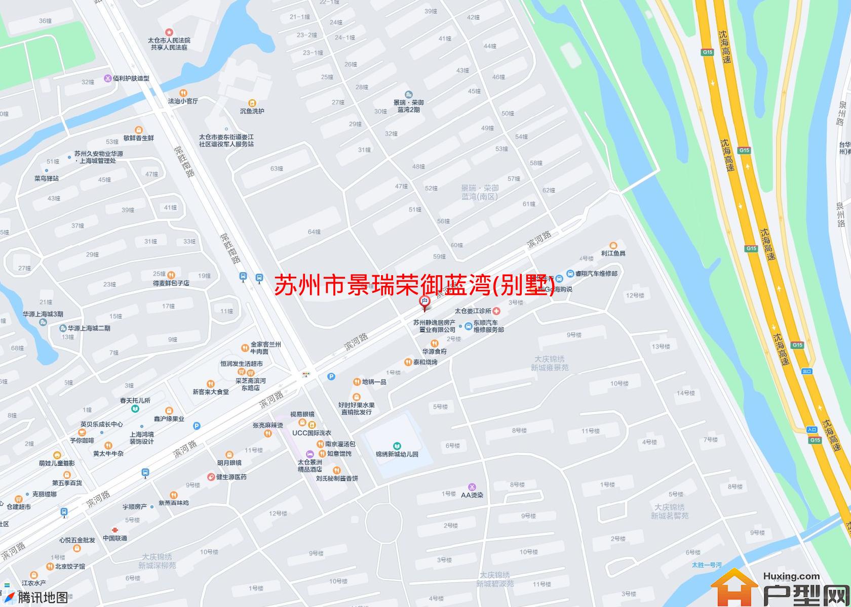 景瑞荣御蓝湾(别墅)小区 - 户型网