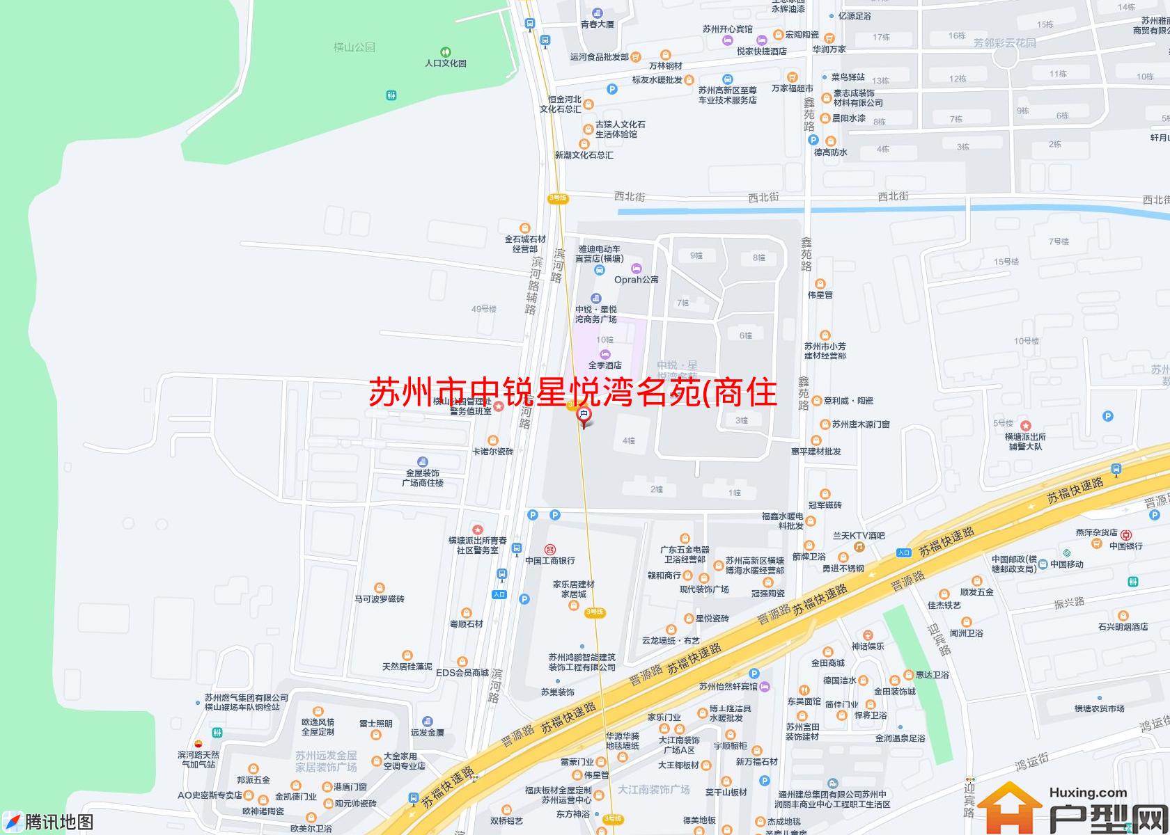 中锐星悦湾名苑(商住楼)小区 - 户型网