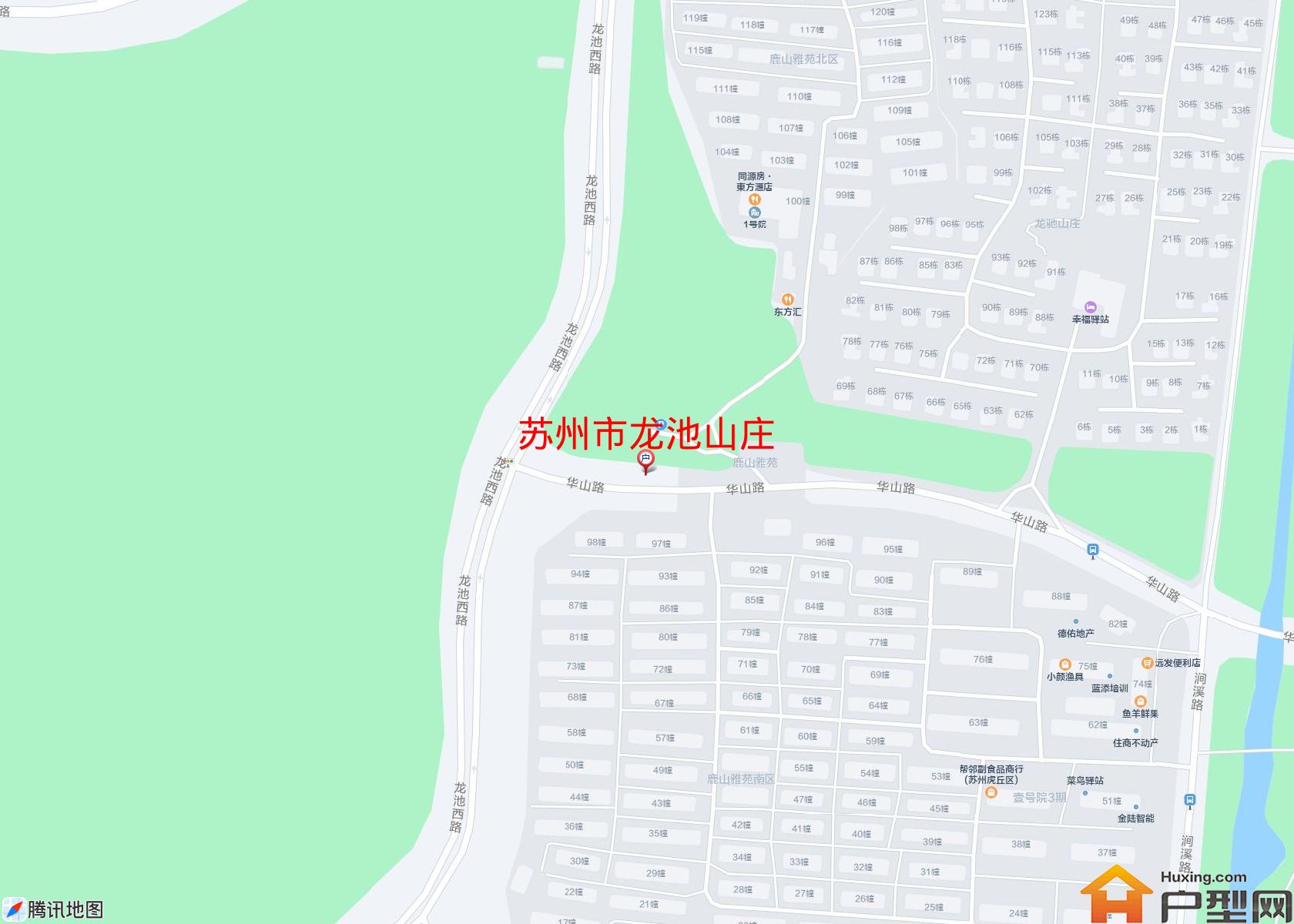 龙池山庄小区 - 户型网