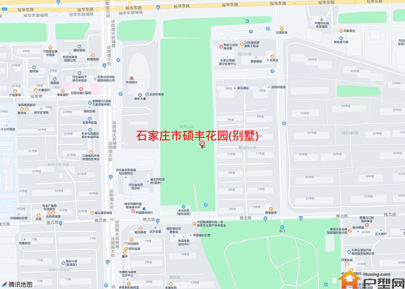 硕丰花园(别墅)小区 - 户型网