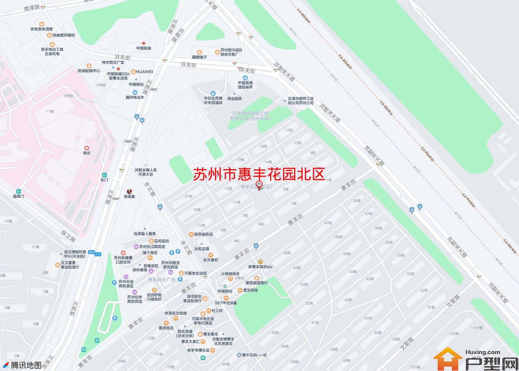惠丰花园北区小区 - 户型网