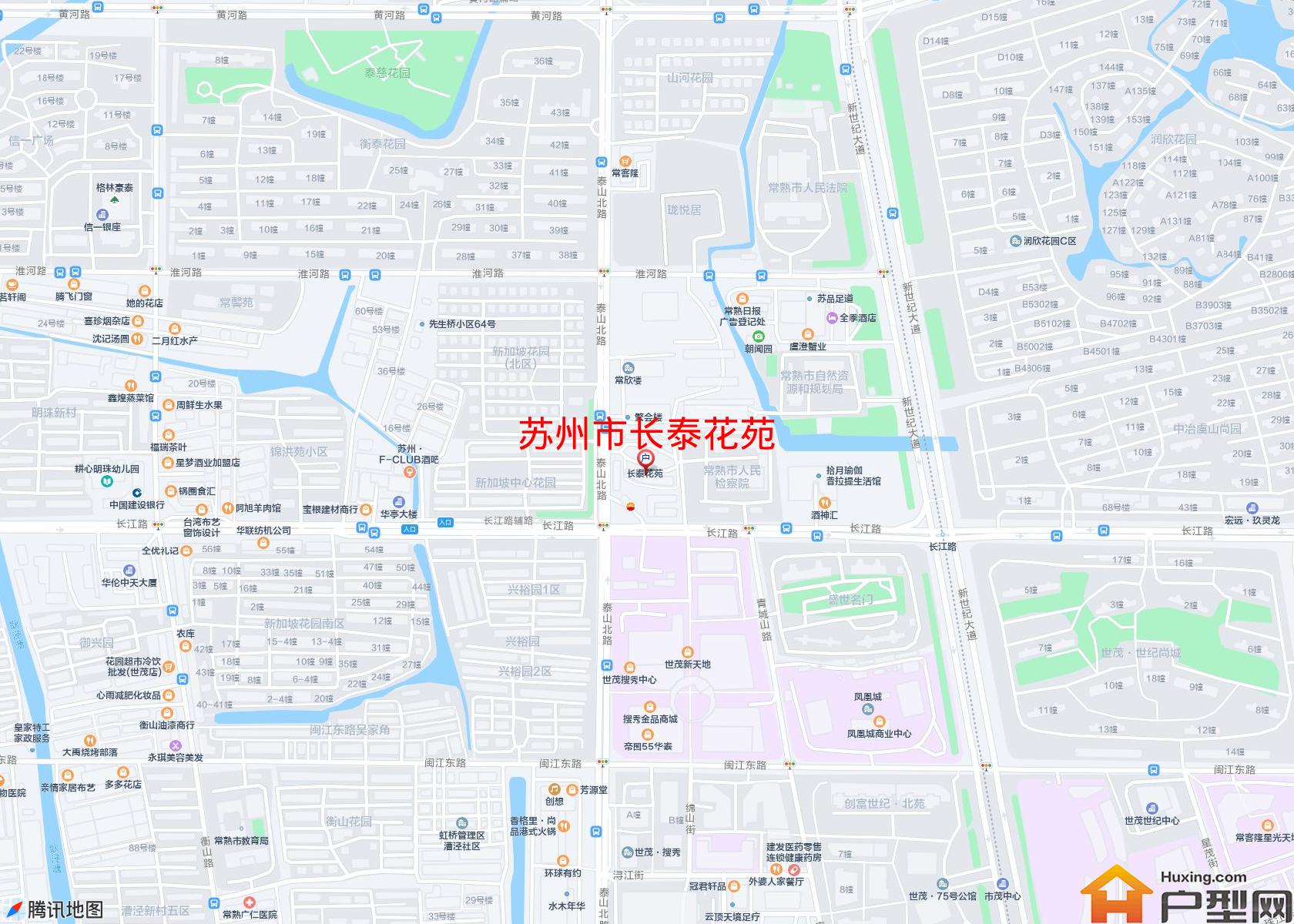 长泰花苑小区 - 户型网