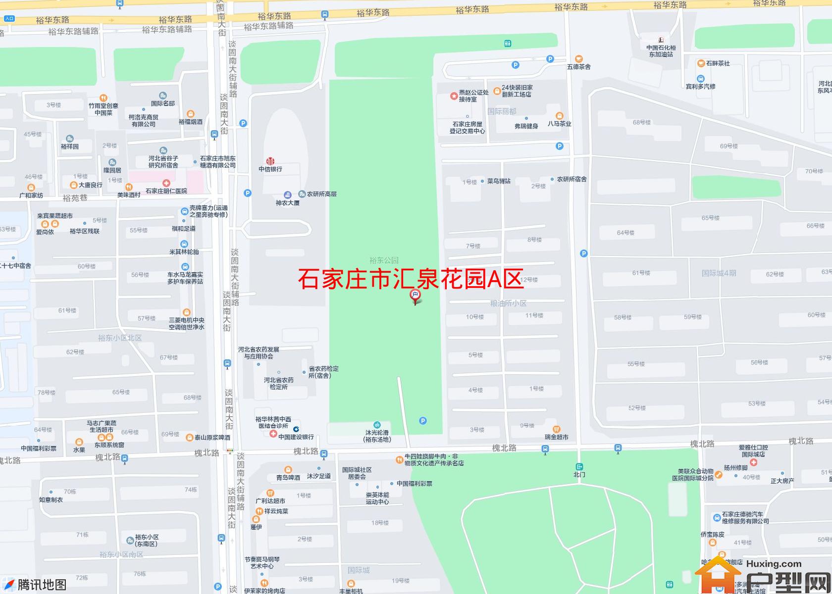 汇泉花园A区小区 - 户型网