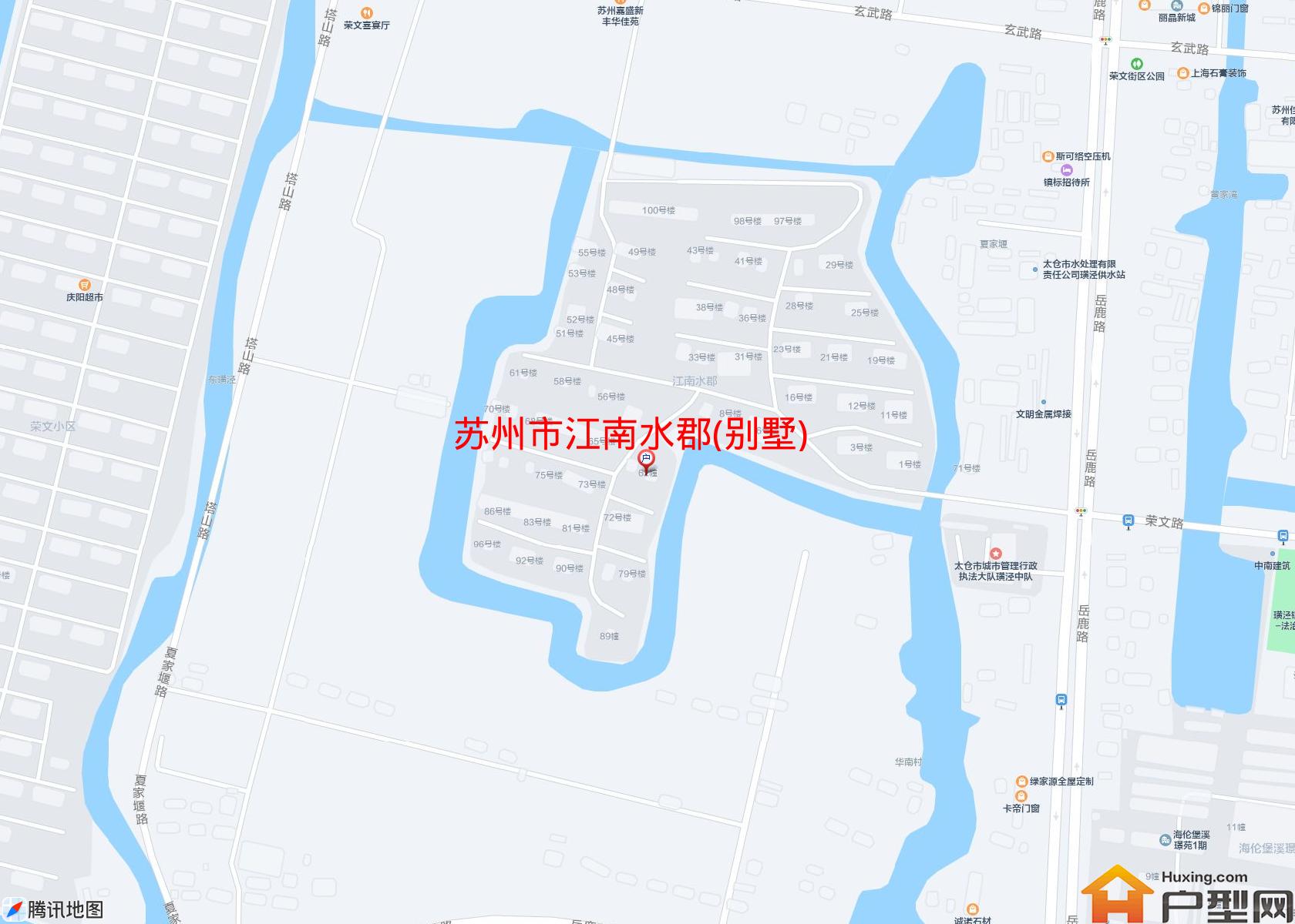 江南水郡(别墅)小区 - 户型网
