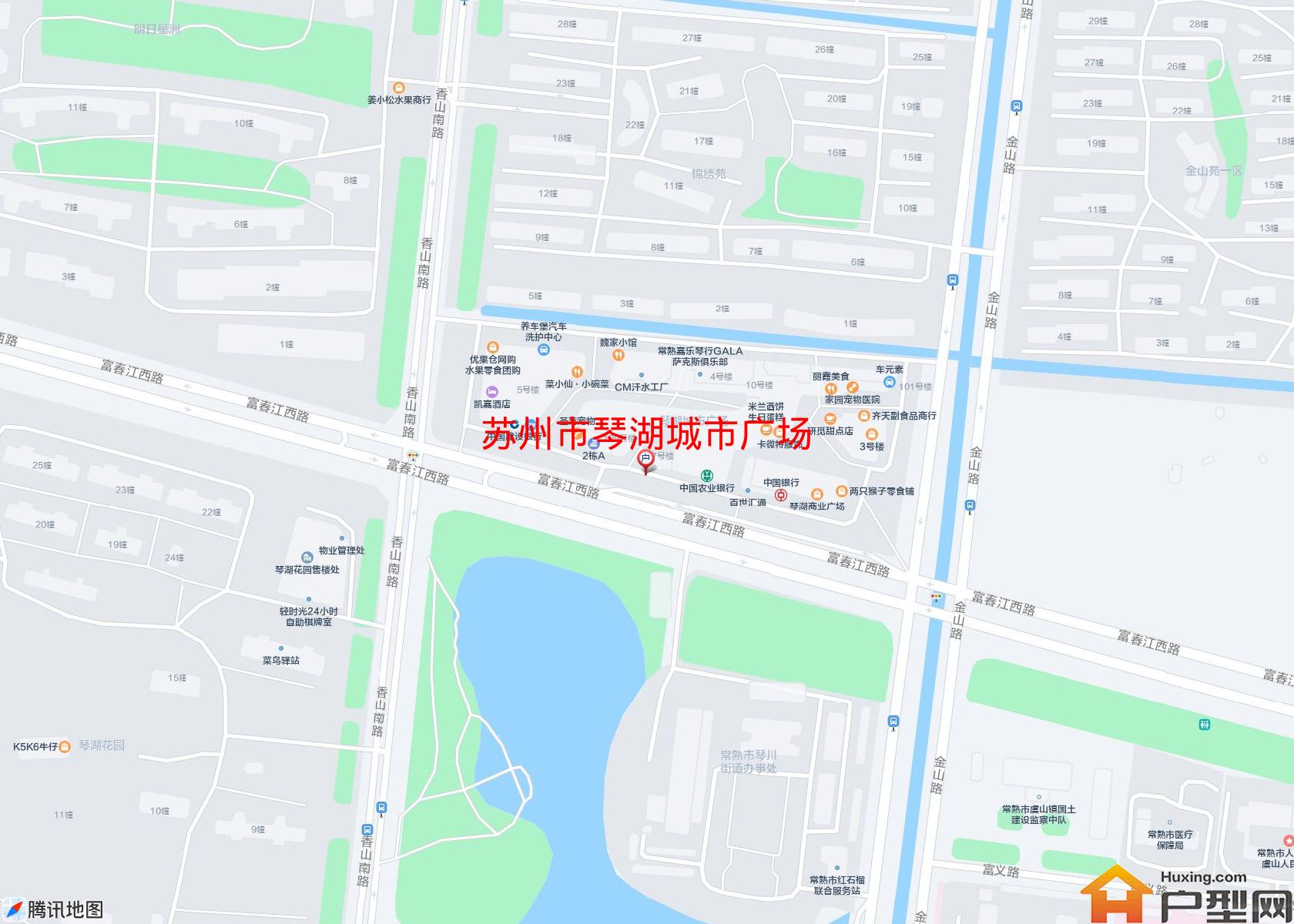 琴湖城市广场小区 - 户型网