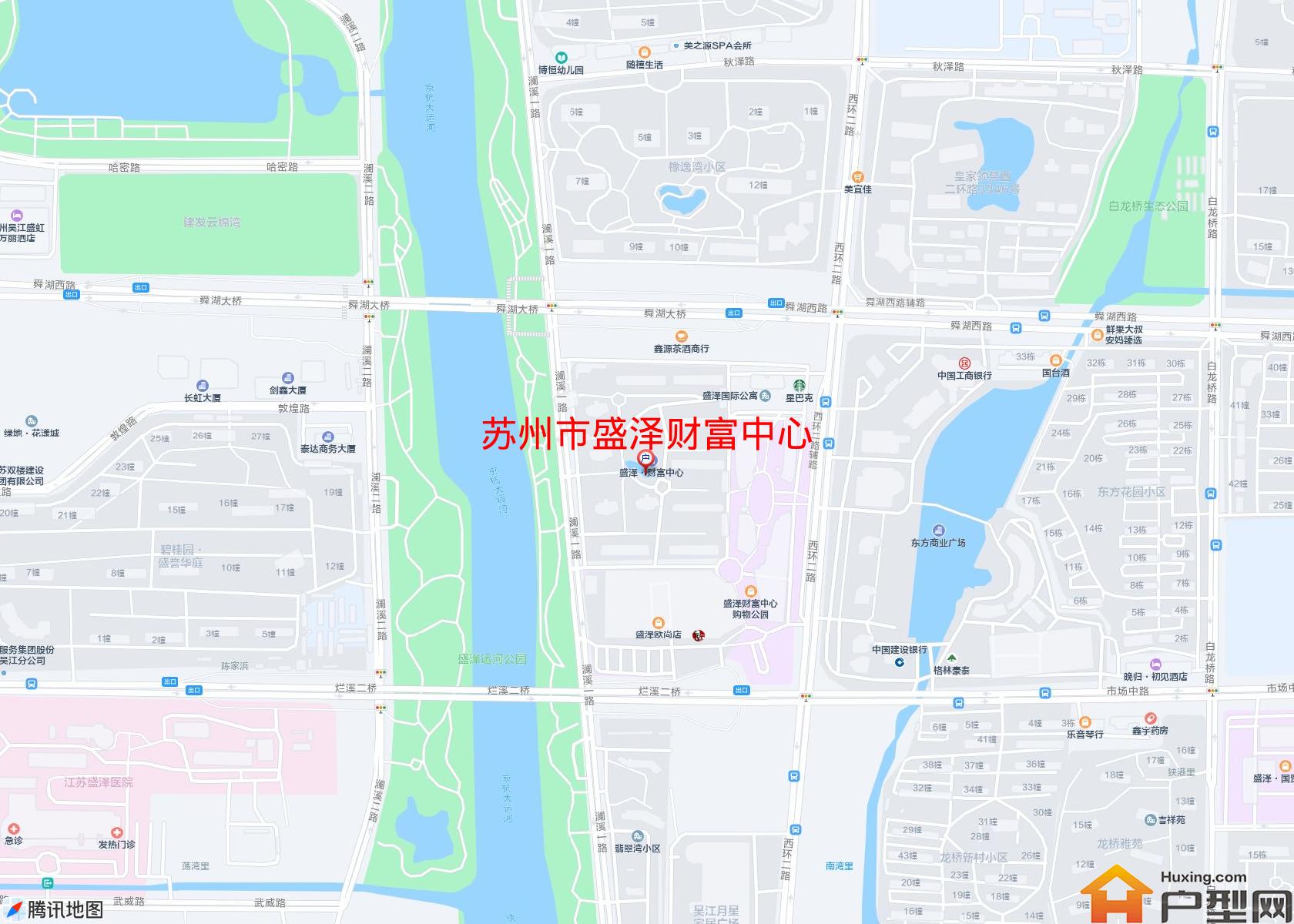 盛泽财富中心小区 - 户型网