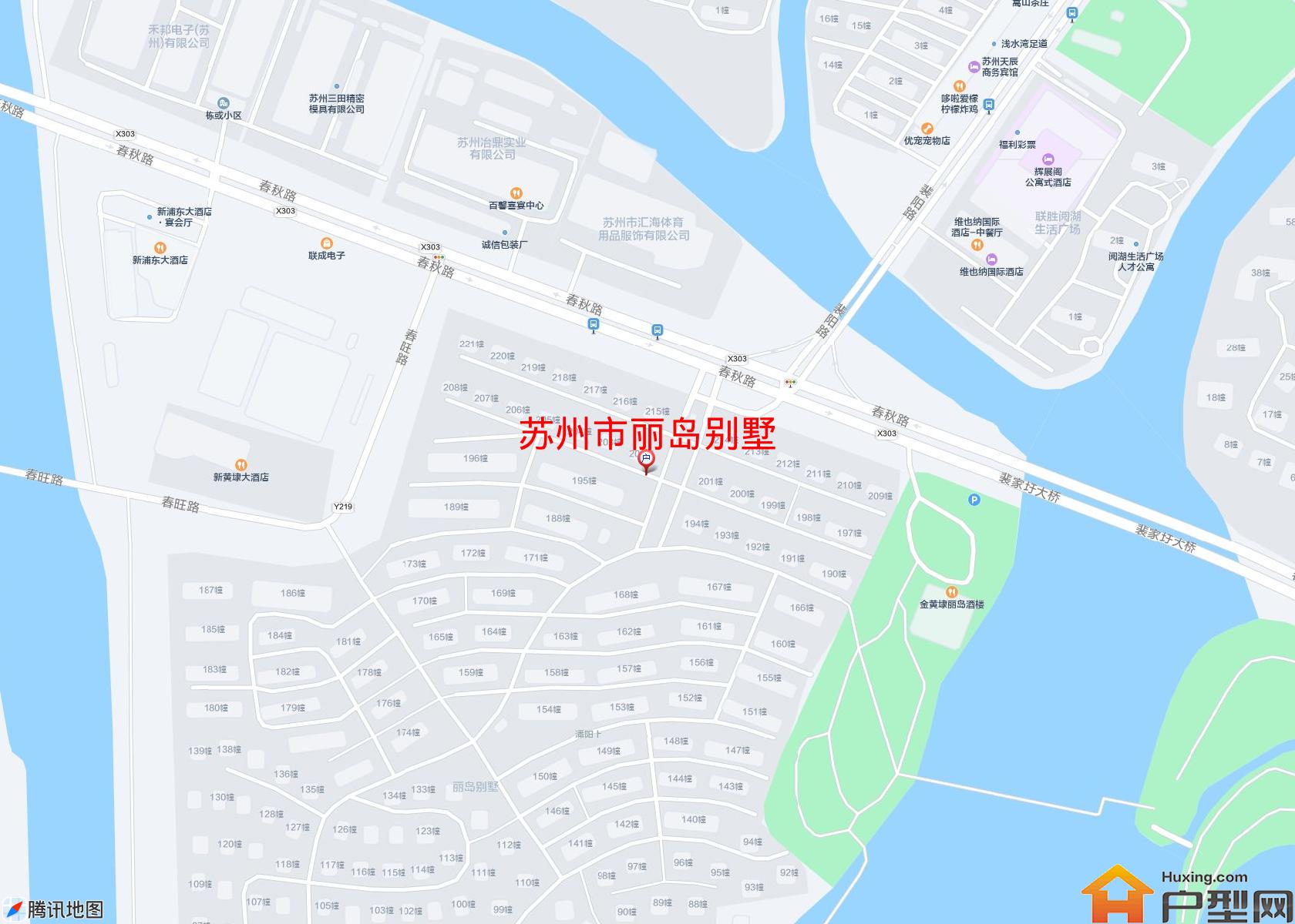 丽岛别墅小区 - 户型网