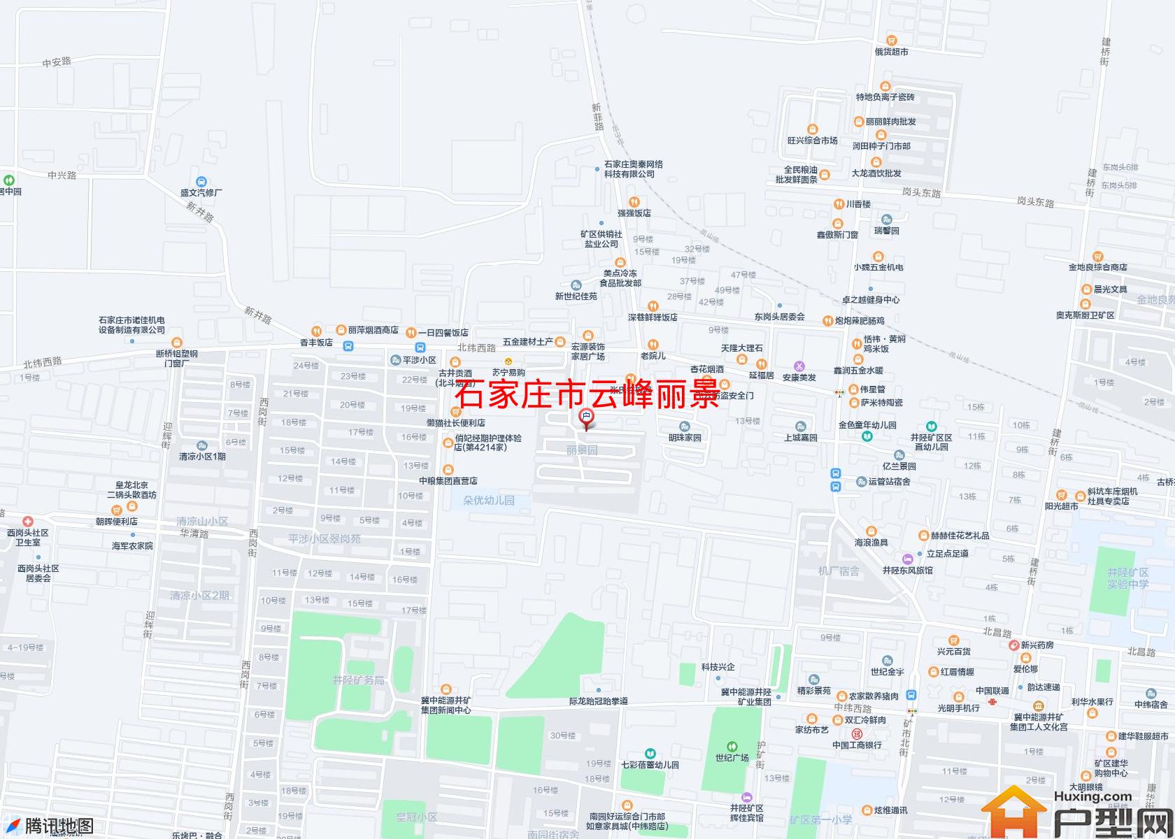 云峰丽景小区 - 户型网