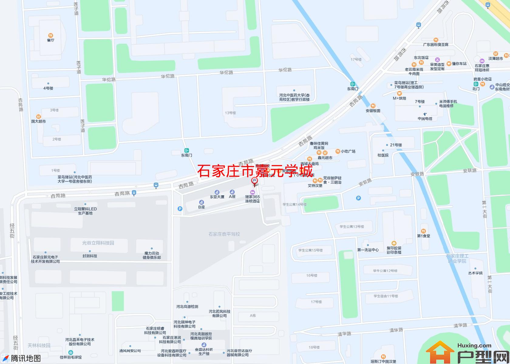嘉元学城小区 - 户型网