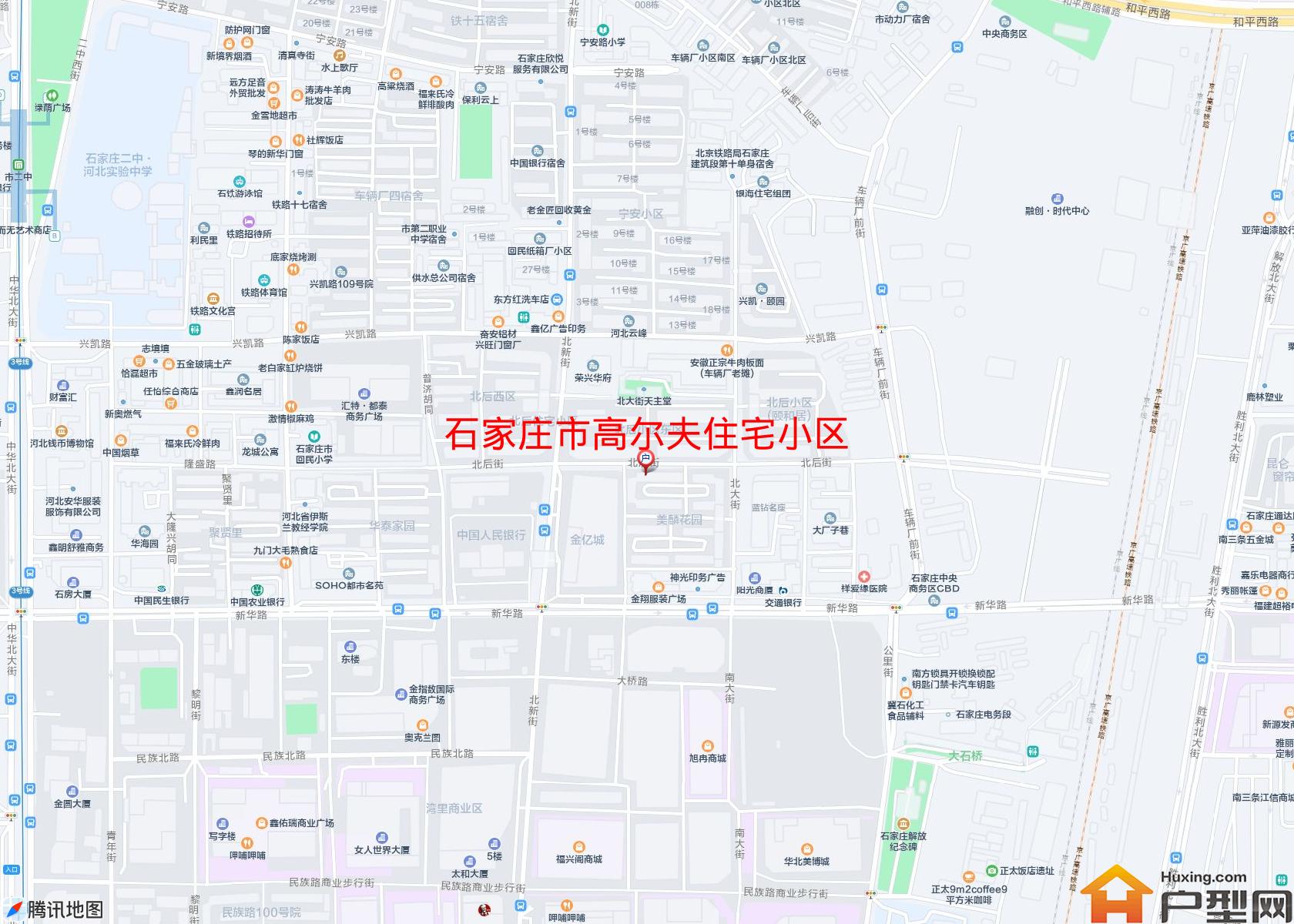 高尔夫住宅小区小区 - 户型网