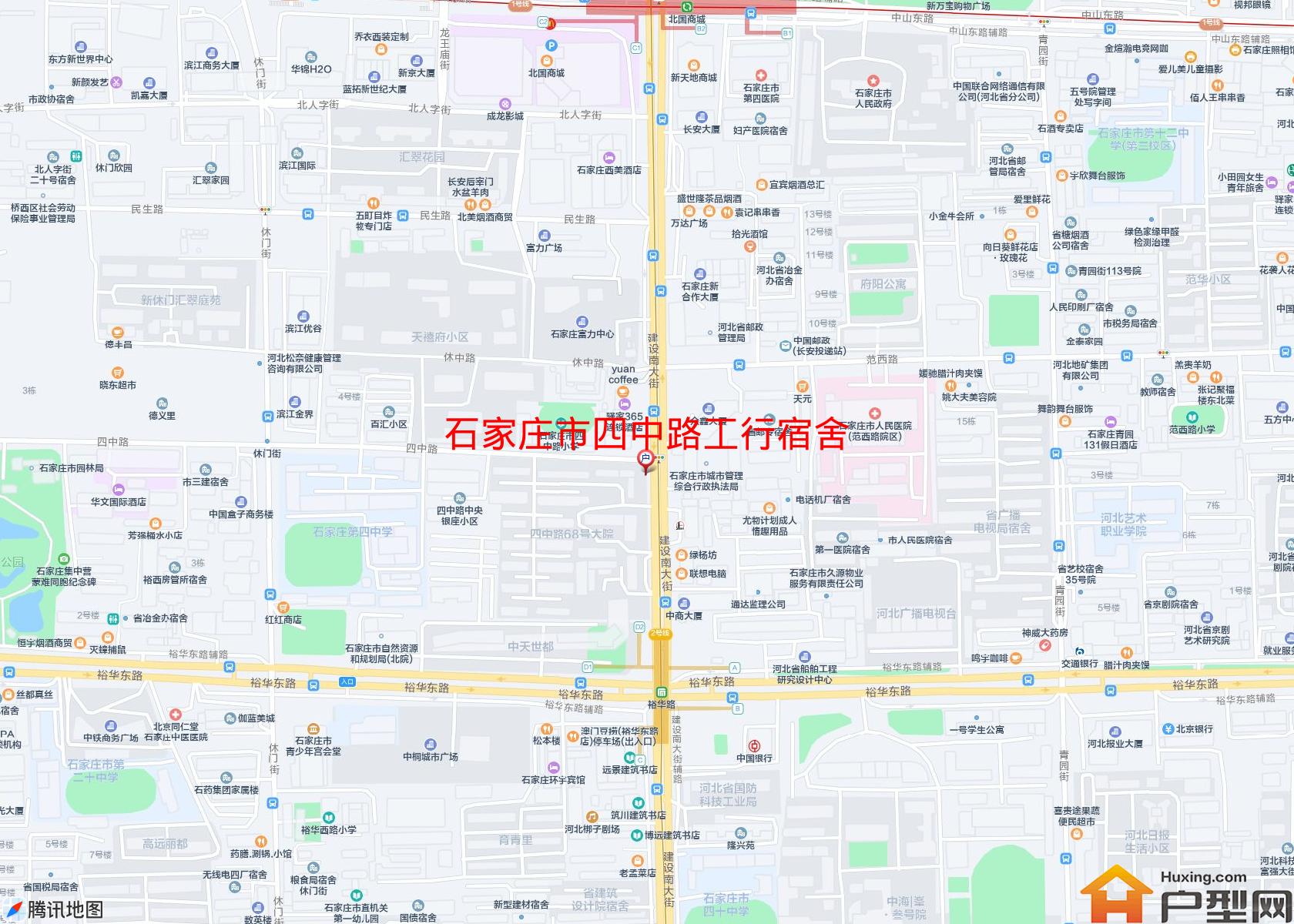 四中路工行宿舍小区 - 户型网