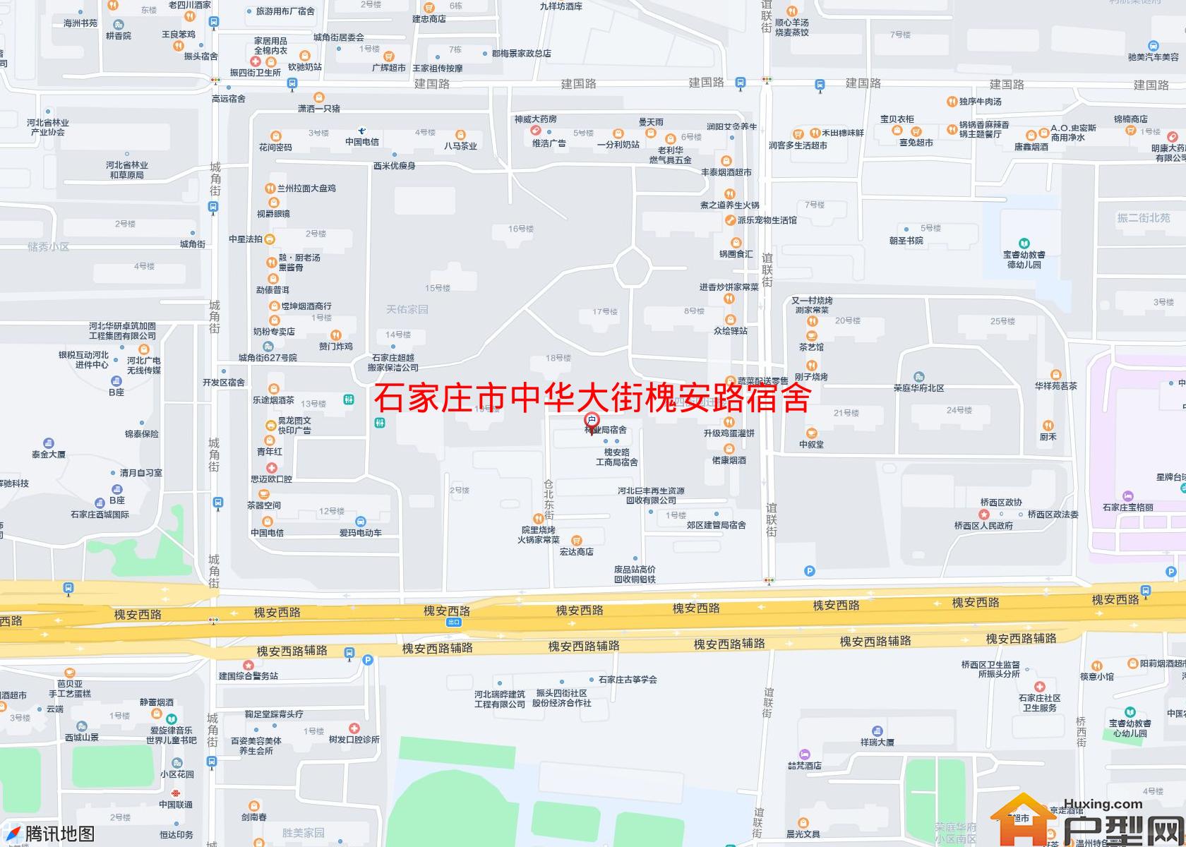 中华大街槐安路宿舍小区 - 户型网