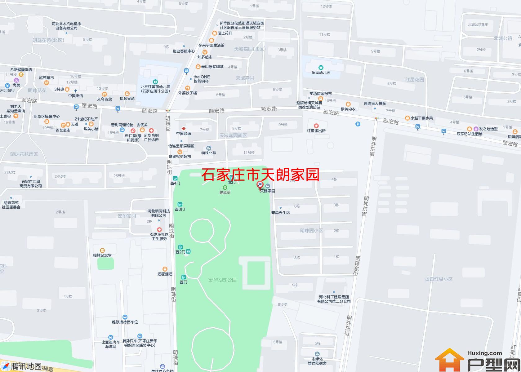 天朗家园小区 - 户型网